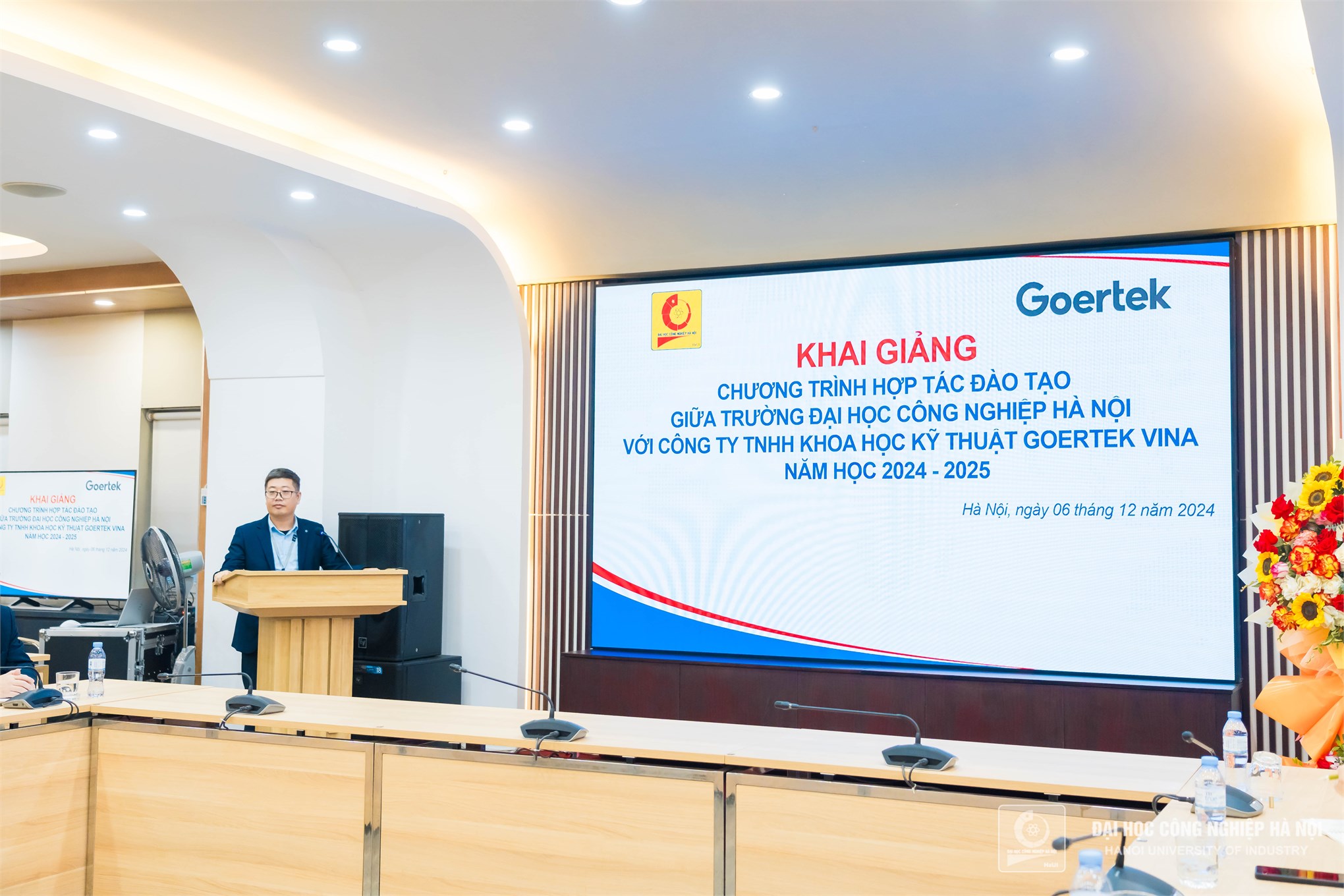 HaUI Launches Collaborative Training Program with Goertek Vina