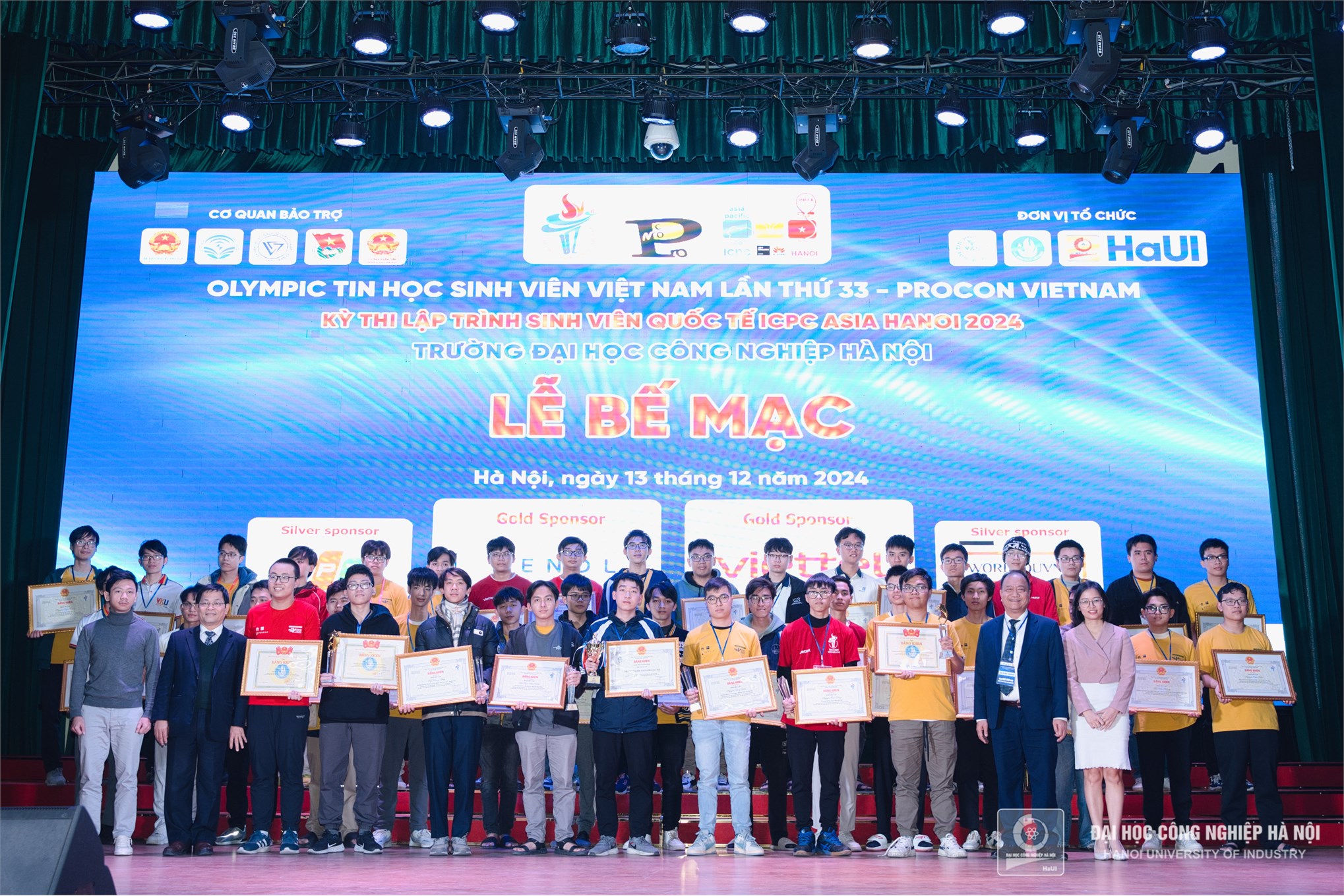 The 33rd Vietnam Student Olympiad in Informatics, Procon Vietnam, and ICPC Asia Hanoi 2024: A Showcase of Talents