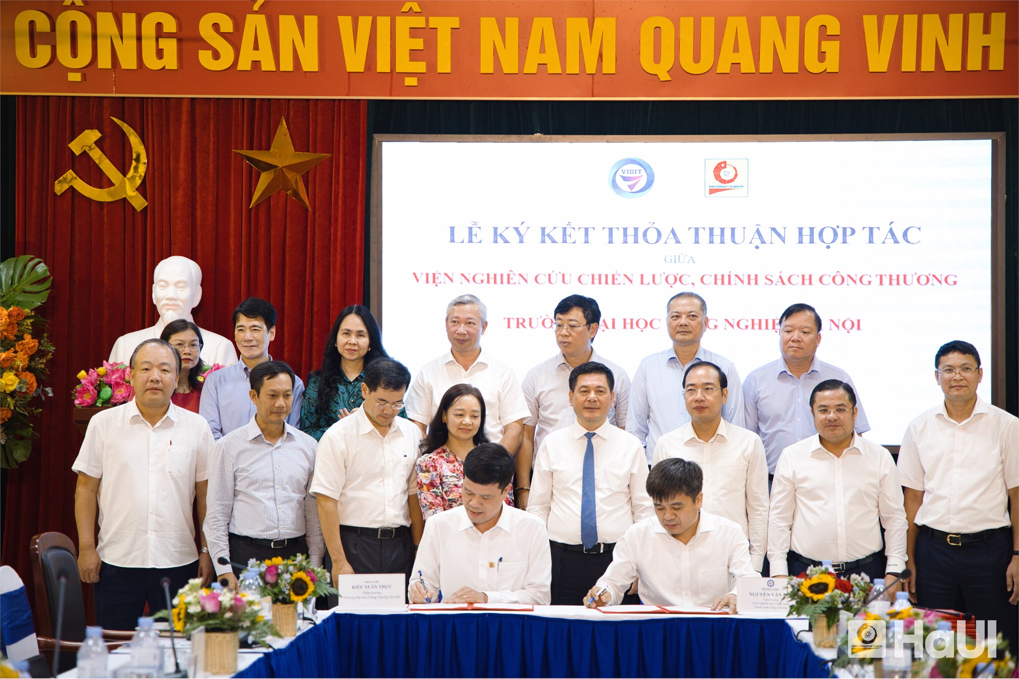 HaUI ký kết hợp tác với Viện Nghiên cứu Chiến lược, Chính sách Công Thương