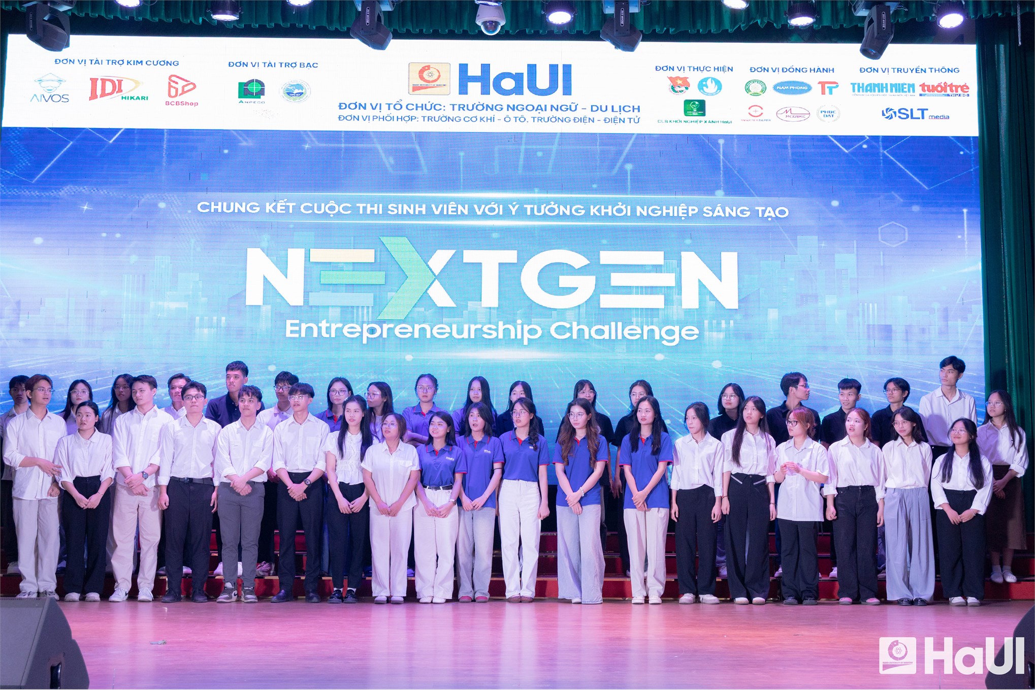 Chung kết cuộc thi NextGen Entrepreneurship Challenge 2025: Nơi những ý tưởng của sinh viên HaUI được tỏa sáng