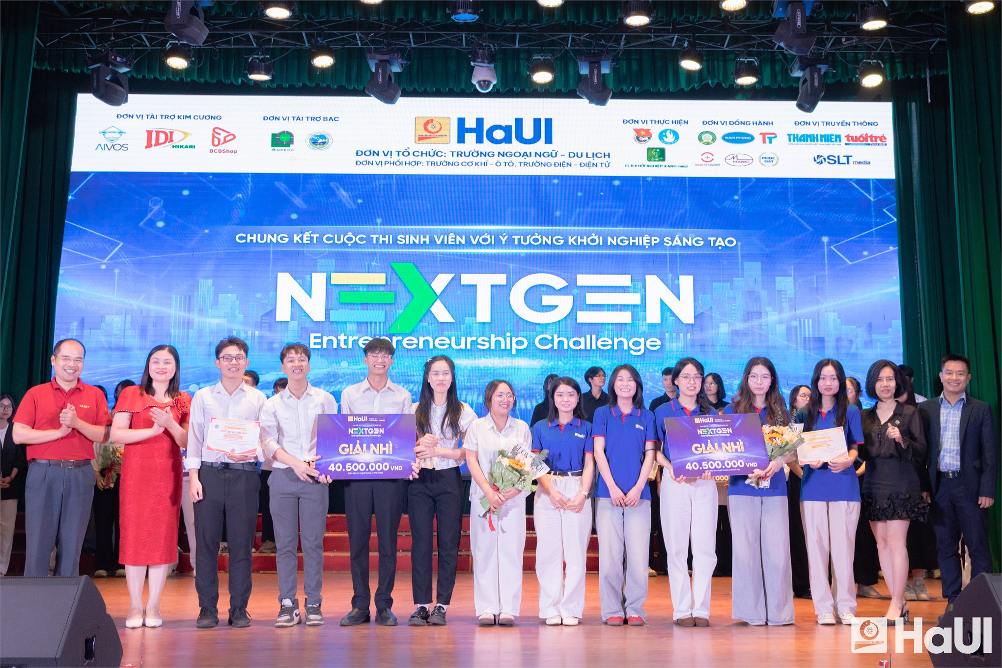 Chung kết cuộc thi NextGen Entrepreneurship Challenge 2025: Nơi những ý tưởng của sinh viên HaUI được tỏa sáng