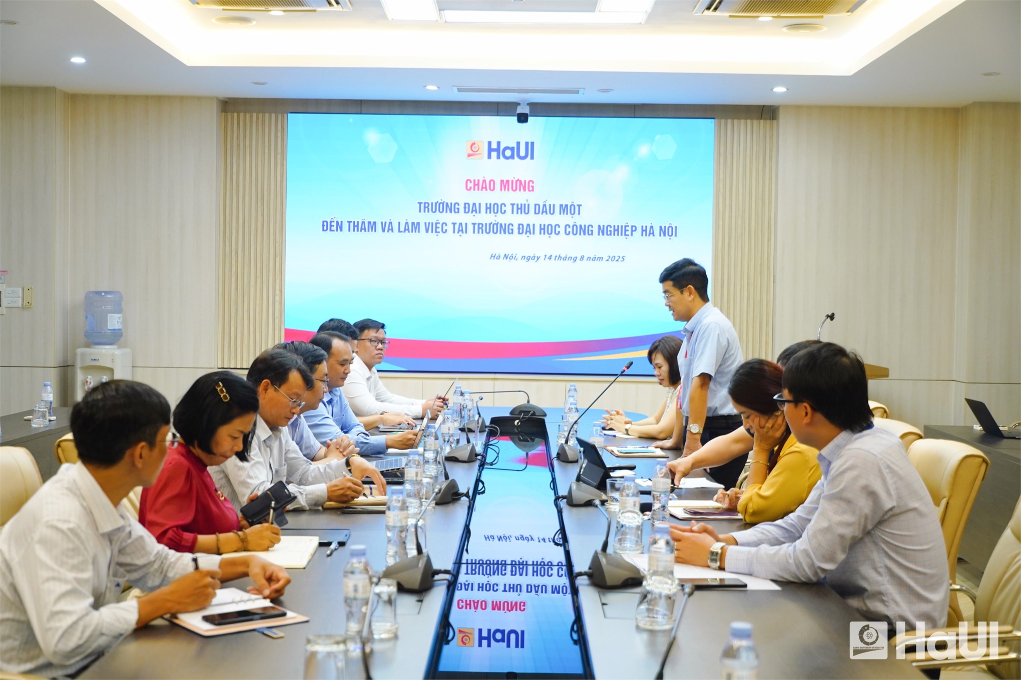 Trường Đại học Công nghiệp Hà Nội và Trường Đại học Thủ Dầu Một chung tay hiện thực hóa mục tiêu chuyển đổi số quốc gia