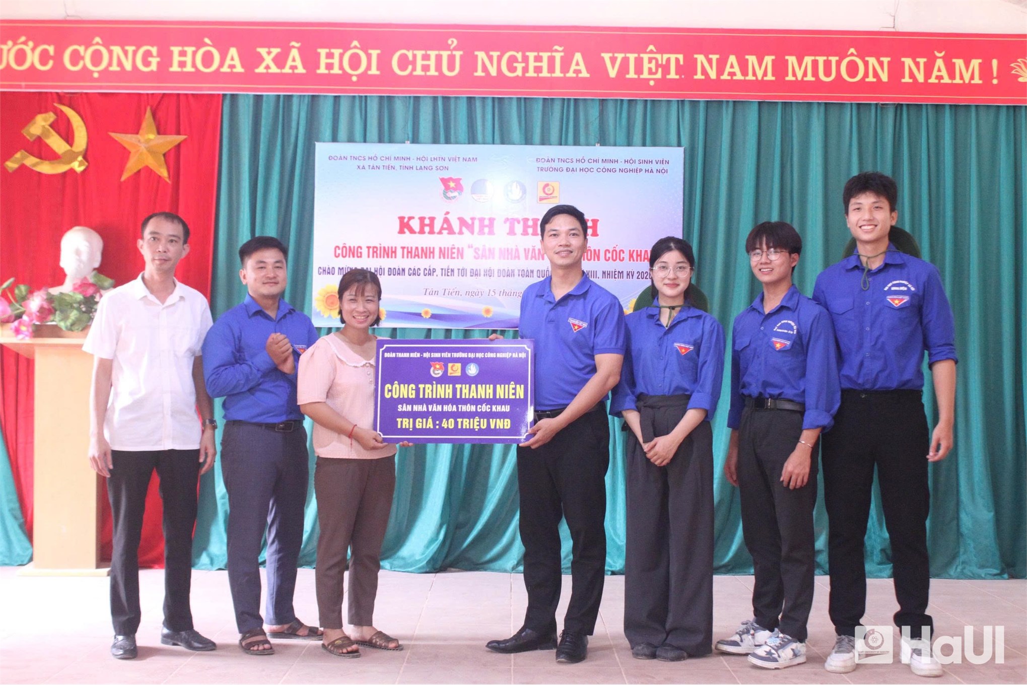 Những 'nhịp cầu' yêu thương được xây bởi sức trẻ HaUI