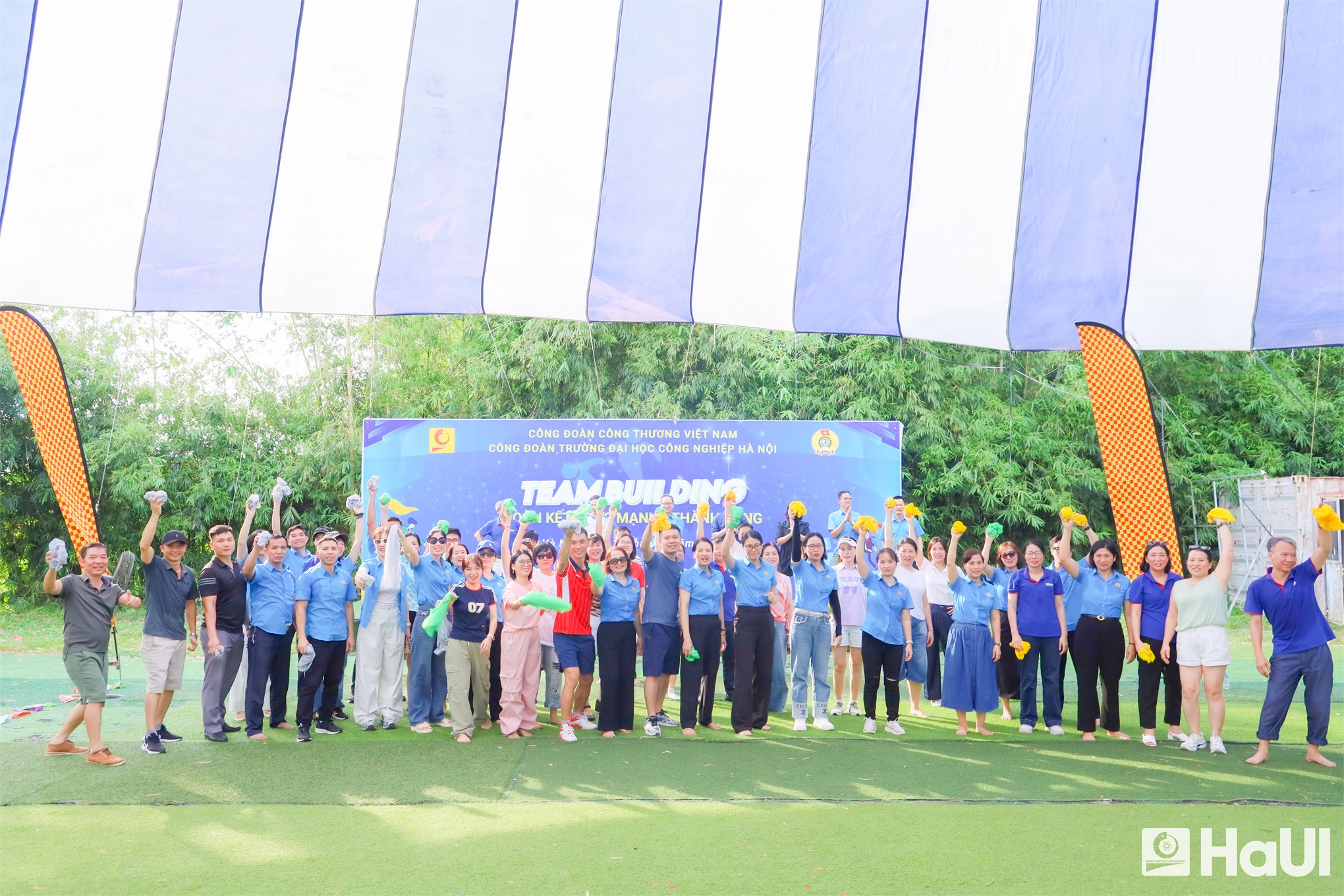 Học tập, chia sẻ và gắn kết tại chương trình Tập huấn Công đoàn Trường Đại học Công nghiệp Hà Nội năm 2025