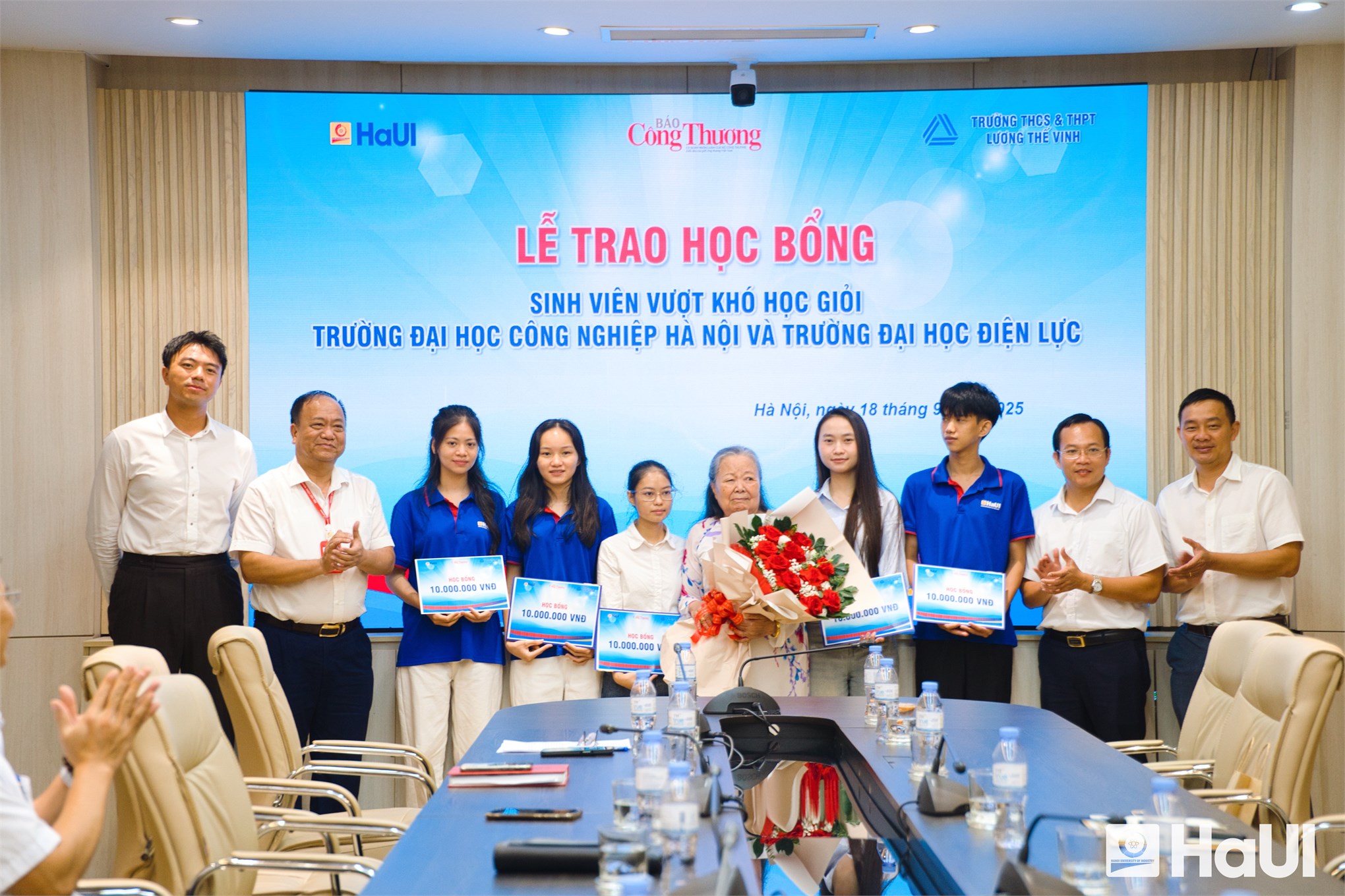 Scholarships light the way for HaUI and EPU students overcoming hardship