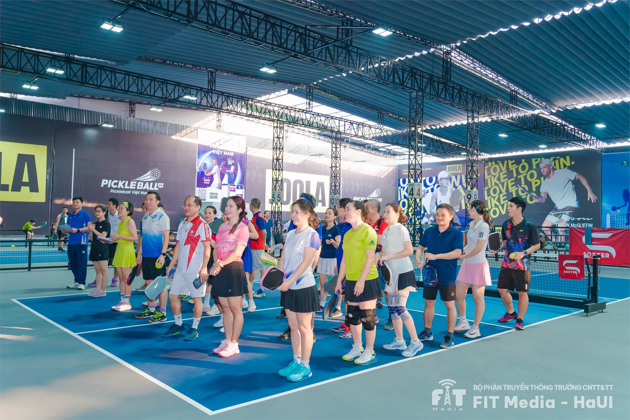 Giải Pickleball SICT lần thứ nhất: Ngày hội thể thao bùng nổ tại Trường CNTT và Truyền thông, HaUI