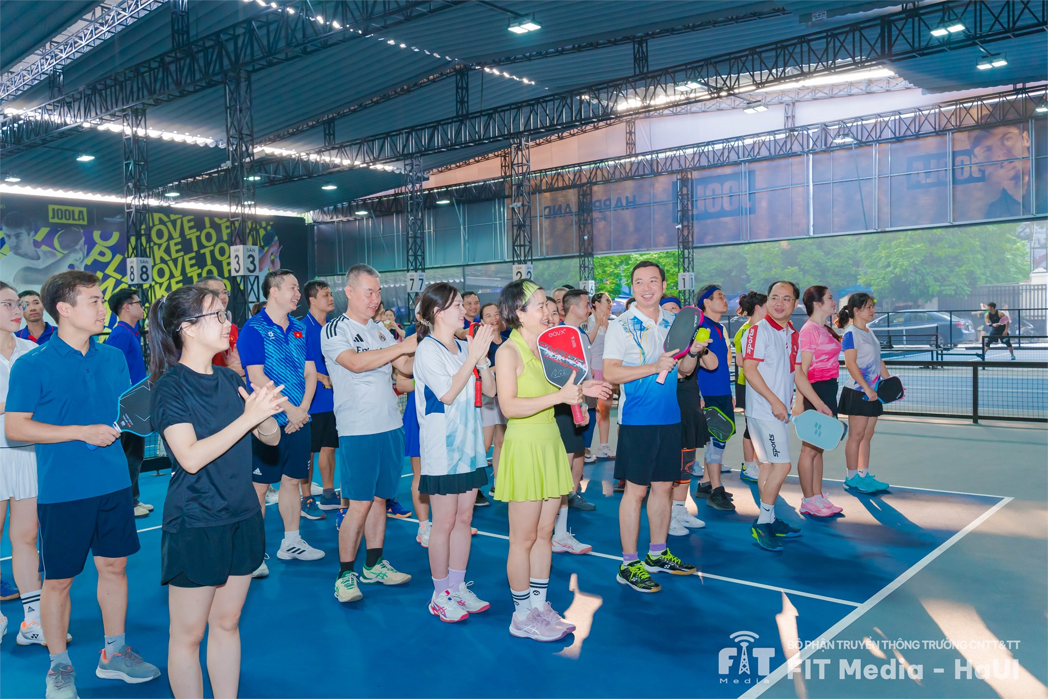 Giải Pickleball SICT lần thứ nhất: Ngày hội thể thao bùng nổ tại Trường CNTT và Truyền thông, HaUI