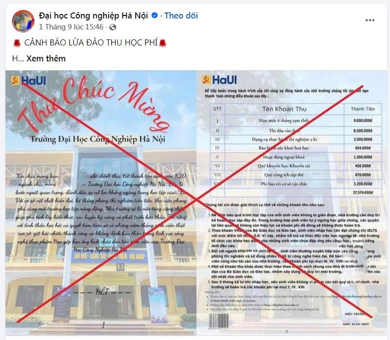 [hanoimoi] Nhiều kịch bản lừa đảo `giăng bẫy` tân sinh viên