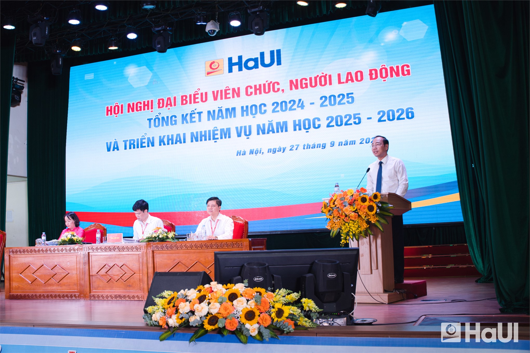 Năm học mới 2025-2026, HaUI đặt mục tiêu đột phá phát triển giáo dục đào tạo trong giai đoạn mới
