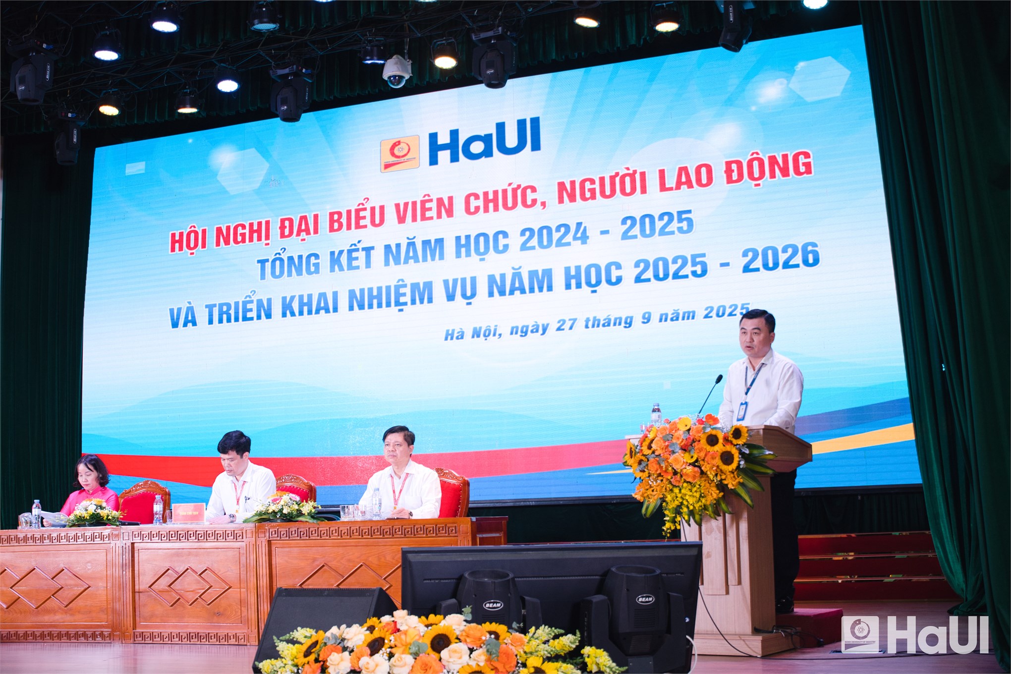 Năm học mới 2025-2026, HaUI đặt mục tiêu đột phá phát triển giáo dục đào tạo trong giai đoạn mới