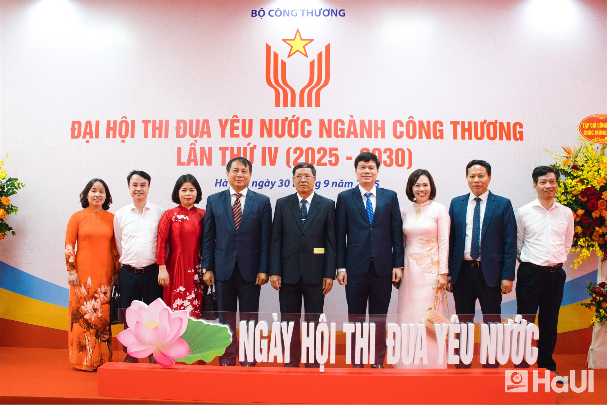 Dấu ấn HaUI tại Đại hội Thi đua yêu nước ngành Công Thương lần thứ IV