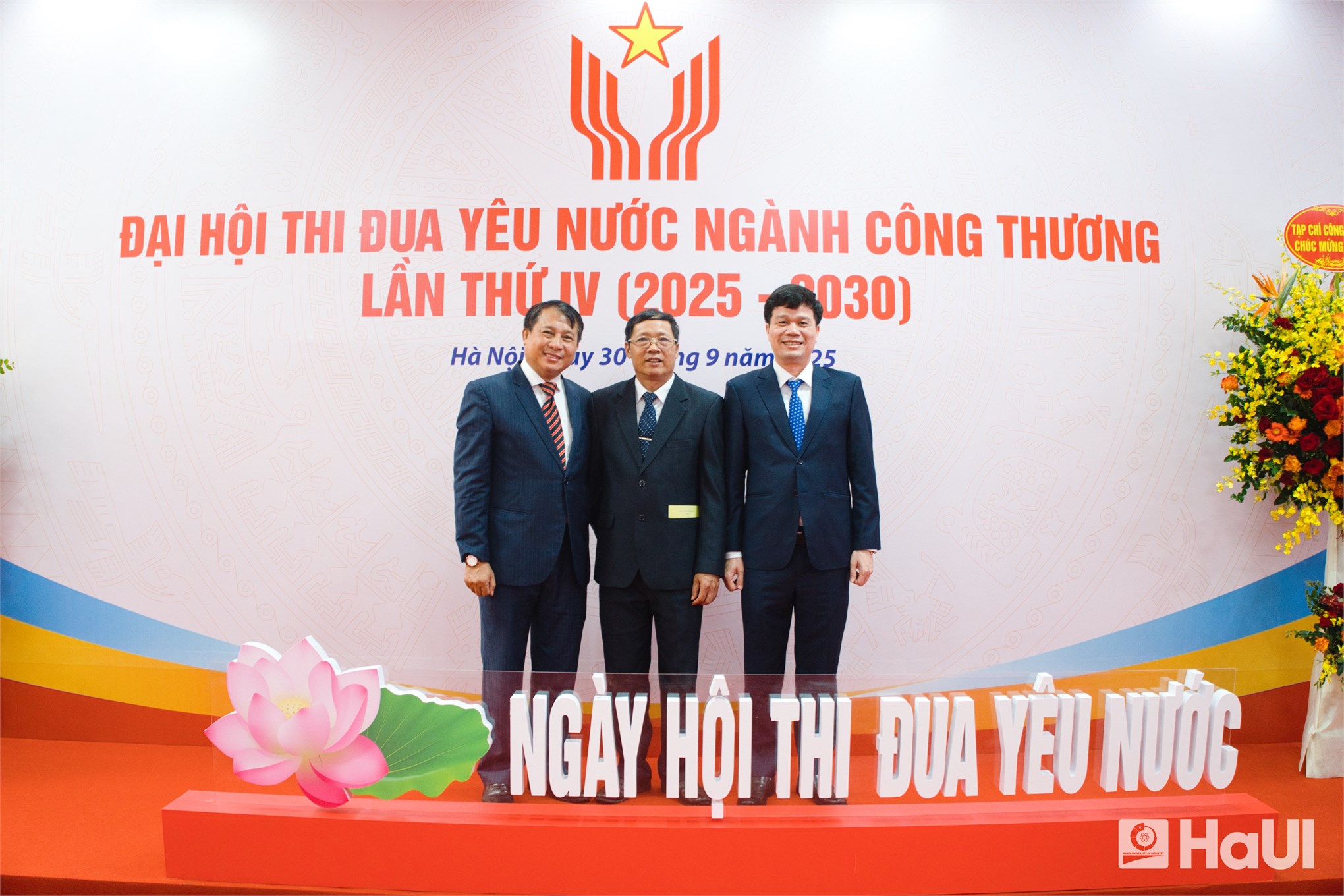 Dấu ấn HaUI tại Đại hội Thi đua yêu nước ngành Công Thương lần thứ IV