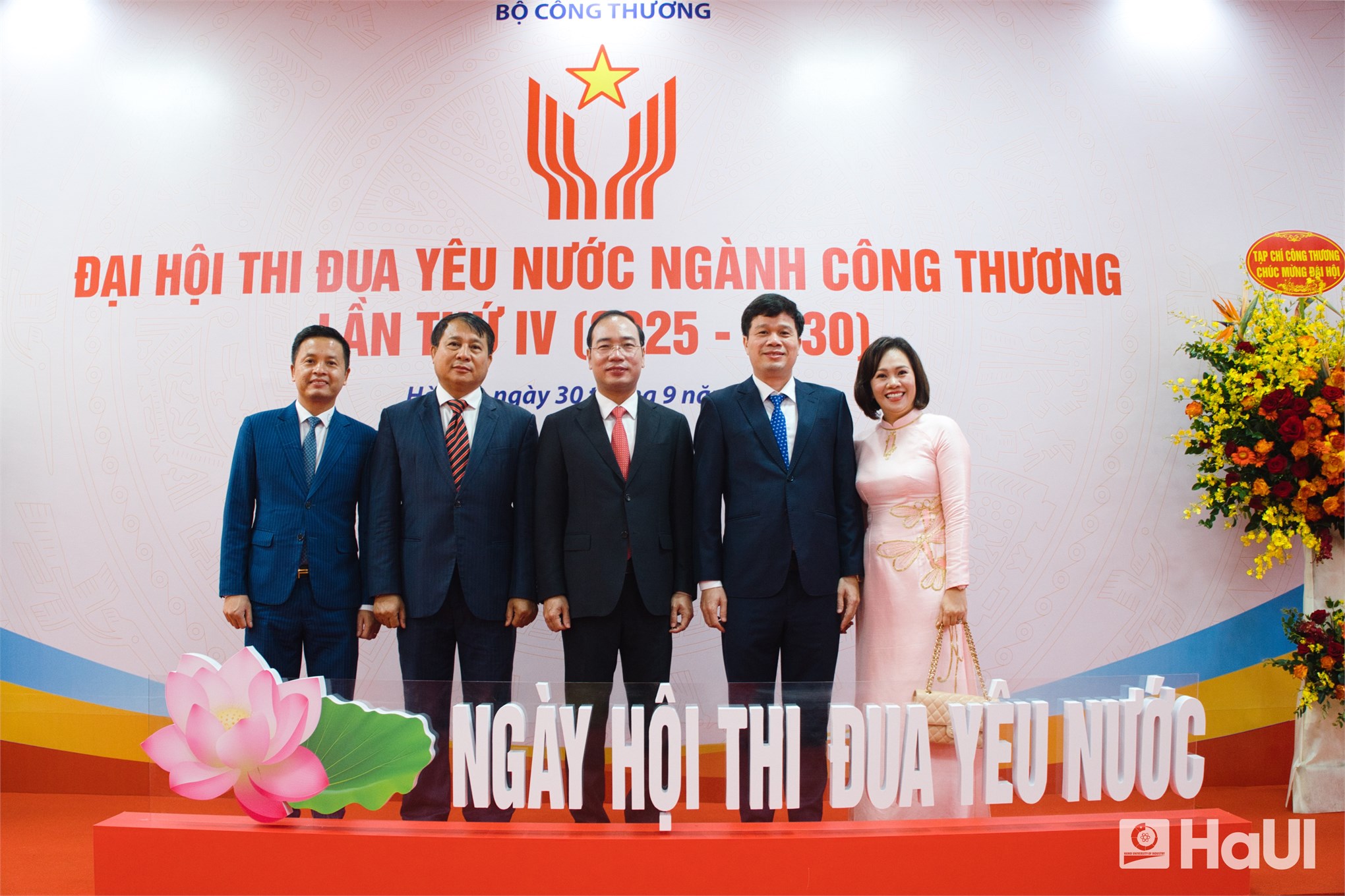 Dấu ấn HaUI tại Đại hội Thi đua yêu nước ngành Công Thương lần thứ IV