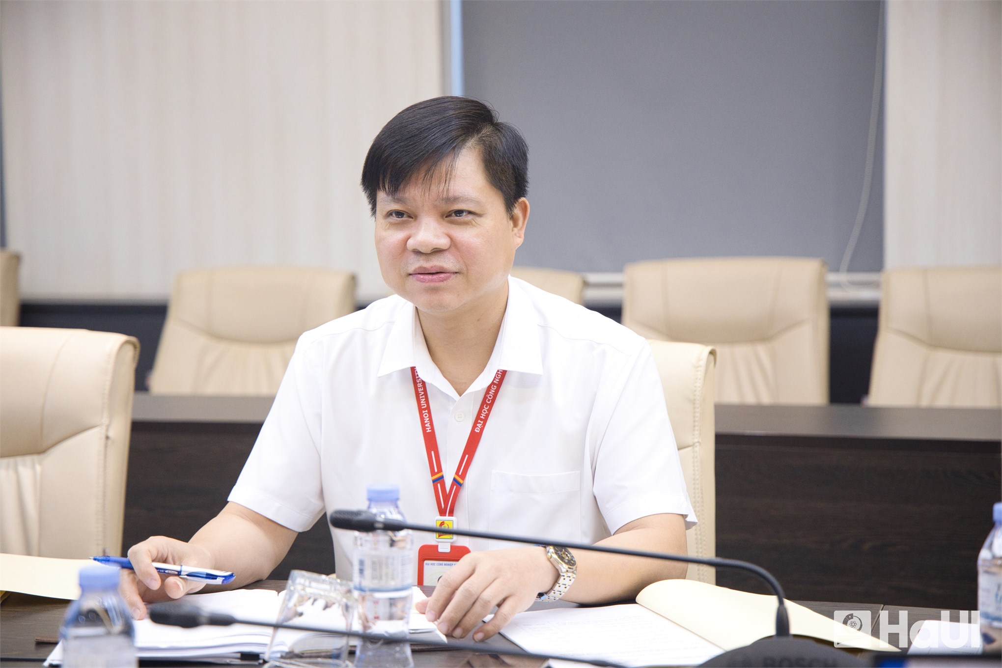 HaUI làm việc với đoàn khảo sát Ban Tuyên giáo và Dân vận Trung ương: Đối thoại chiến lược về đào tạo nhân lực cho kỷ nguyên số