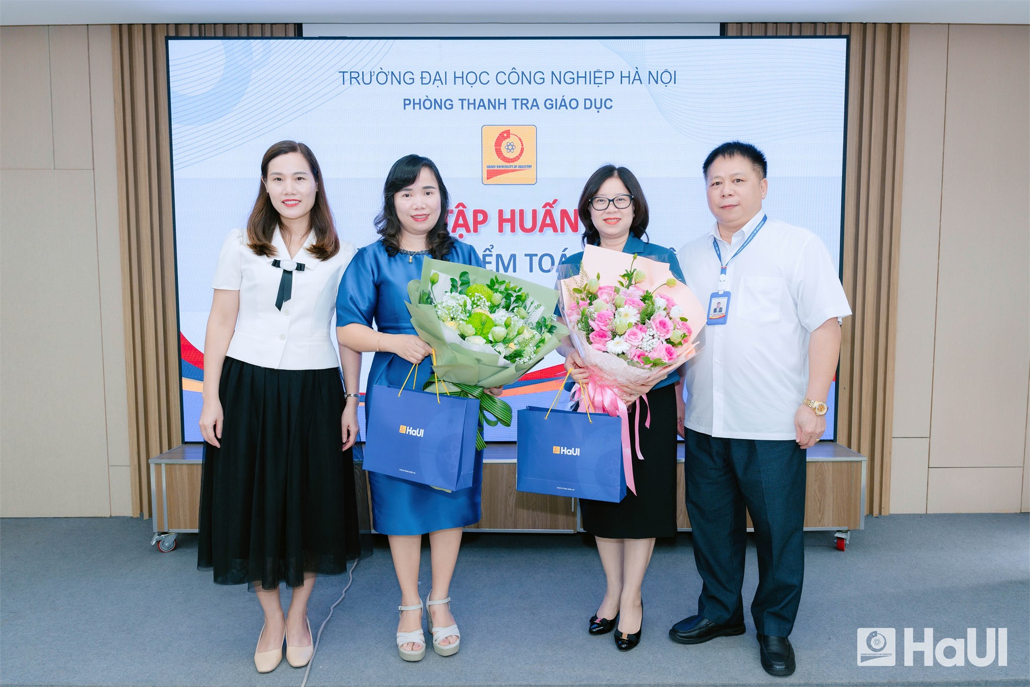 Nâng cao năng lực quản trị, hướng tới phát triển bền vững: HaUI tổ chức tập huấn chuyên sâu về kiểm toán nội bộ