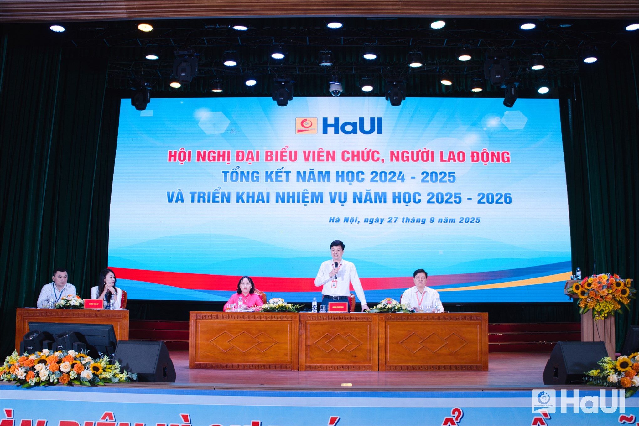 Năm học mới 2025-2026, HaUI đặt mục tiêu đột phá phát triển giáo dục đào tạo trong giai đoạn mới