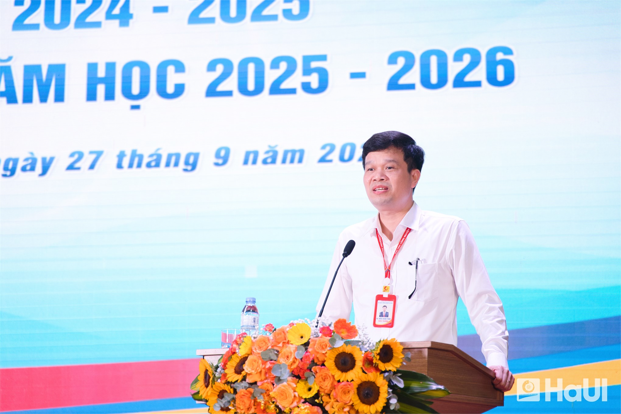 Năm học mới 2025-2026, HaUI đặt mục tiêu đột phá phát triển giáo dục đào tạo trong giai đoạn mới