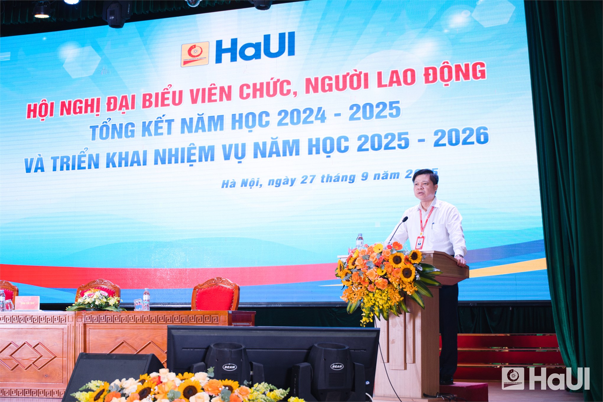 Năm học mới 2025-2026, HaUI đặt mục tiêu đột phá phát triển giáo dục đào tạo trong giai đoạn mới