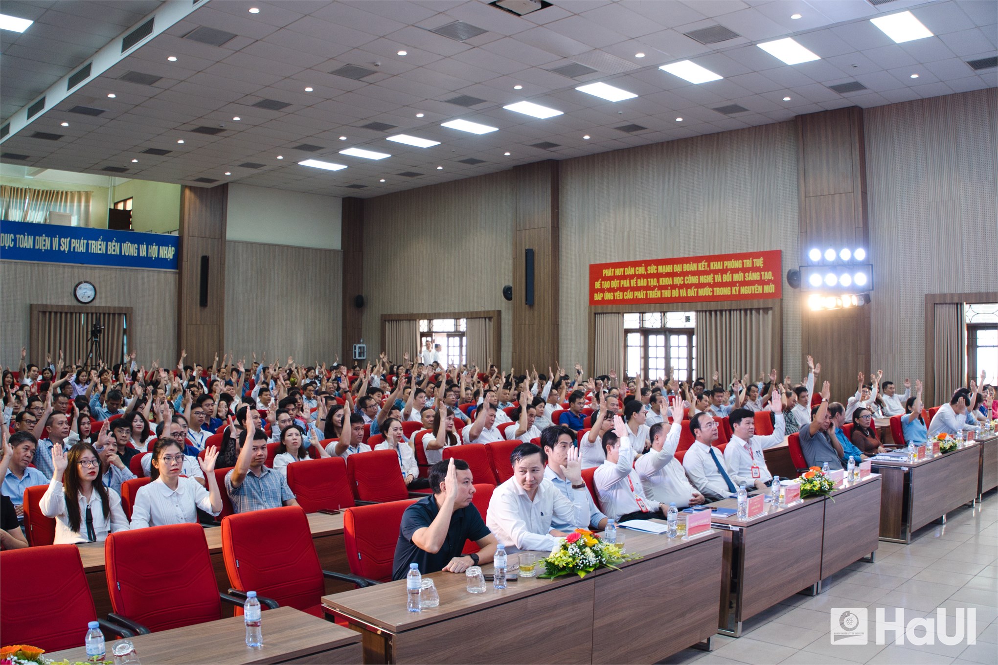 Năm học mới 2025-2026, HaUI đặt mục tiêu đột phá phát triển giáo dục đào tạo trong giai đoạn mới