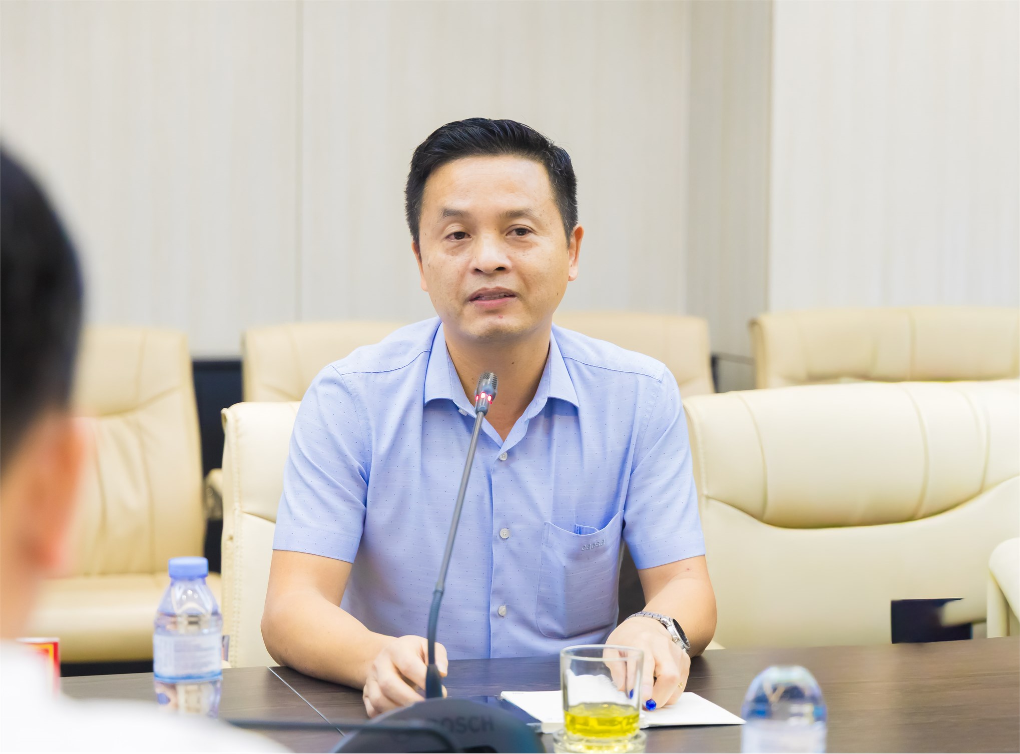 Trường Cao đẳng Kỹ thuật Công nghiệp thăm và làm việc với Trường Đại học Công nghiệp Hà Nội.