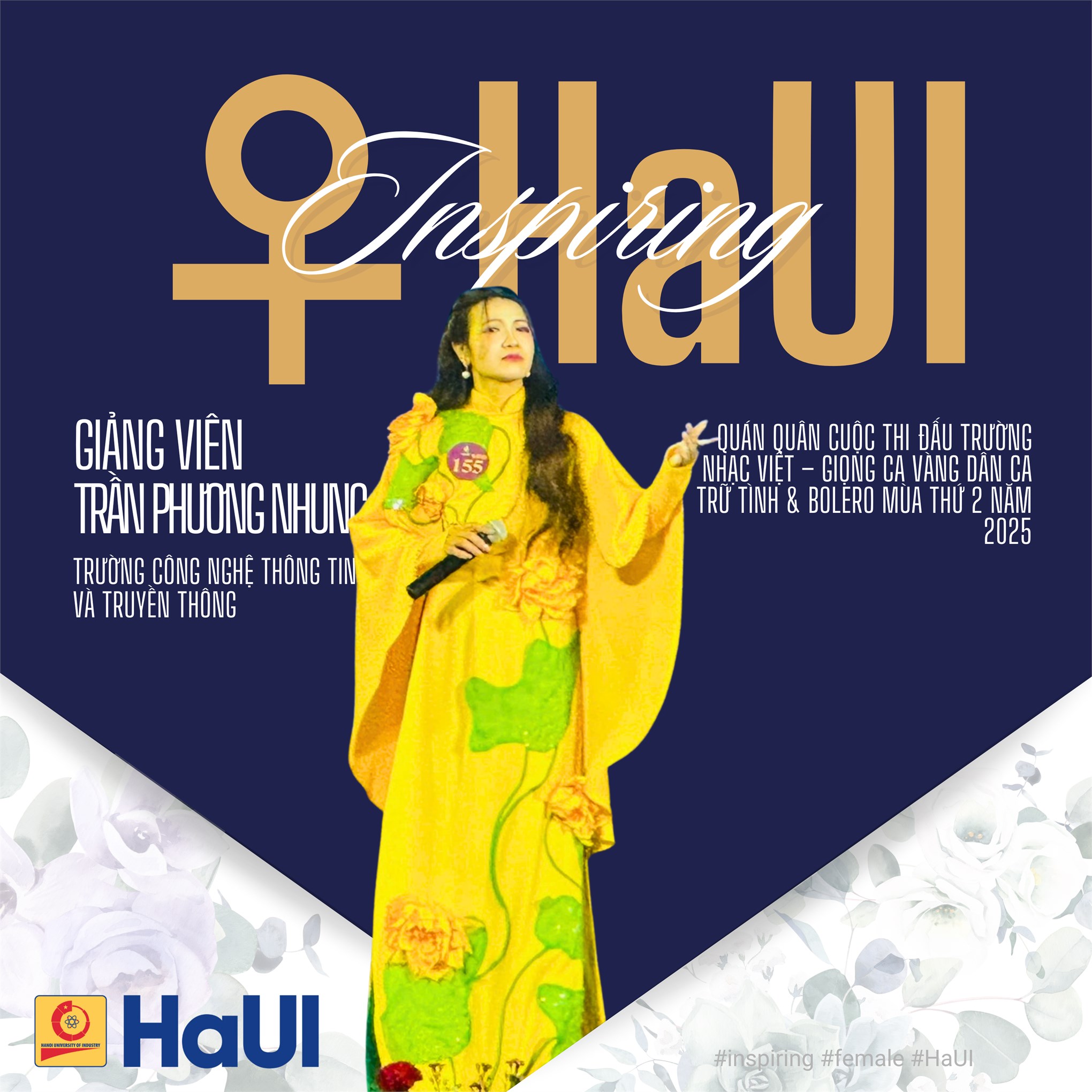 Nguồn cảm hứng từ “phái đẹp” HaUI