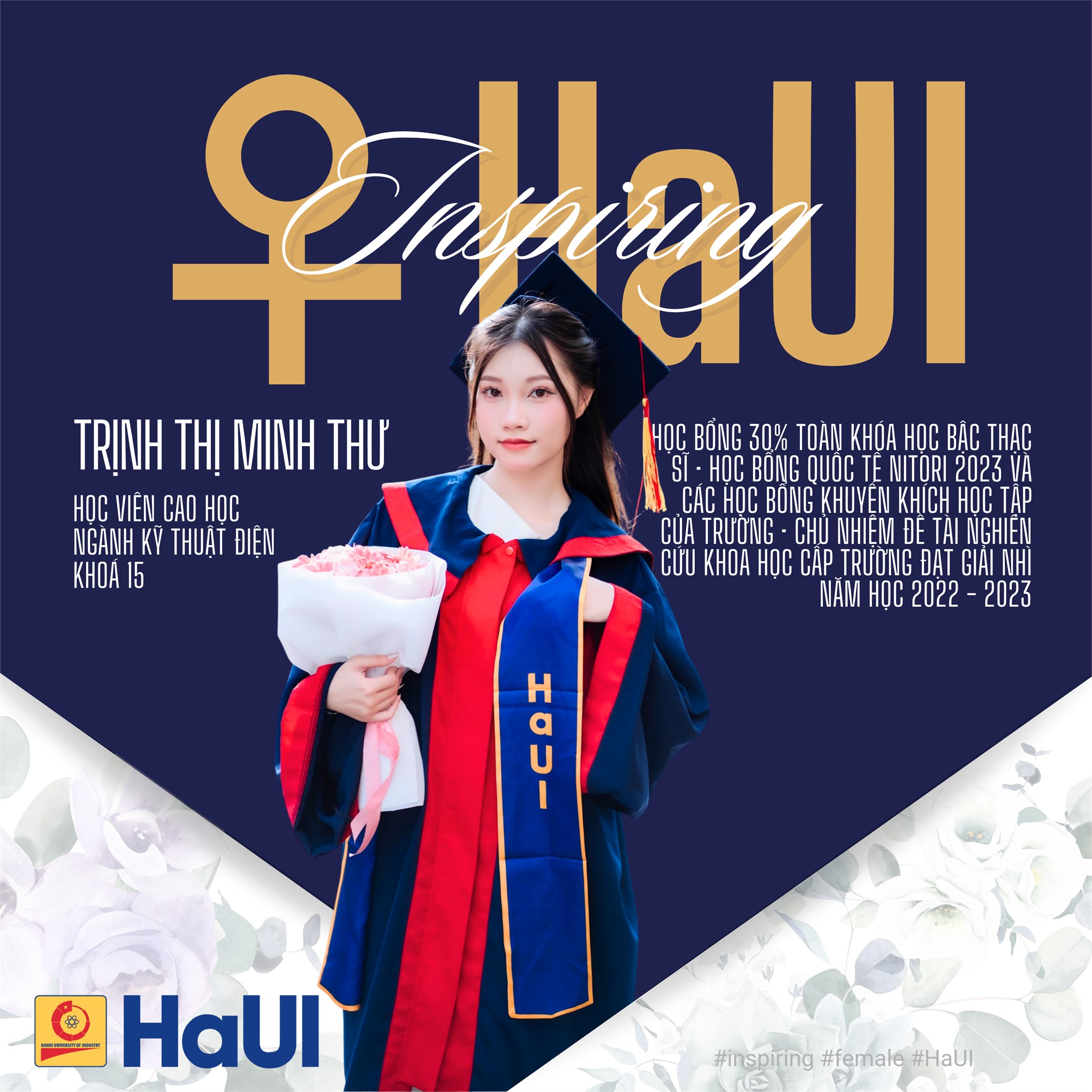 Nguồn cảm hứng từ “phái đẹp” HaUI