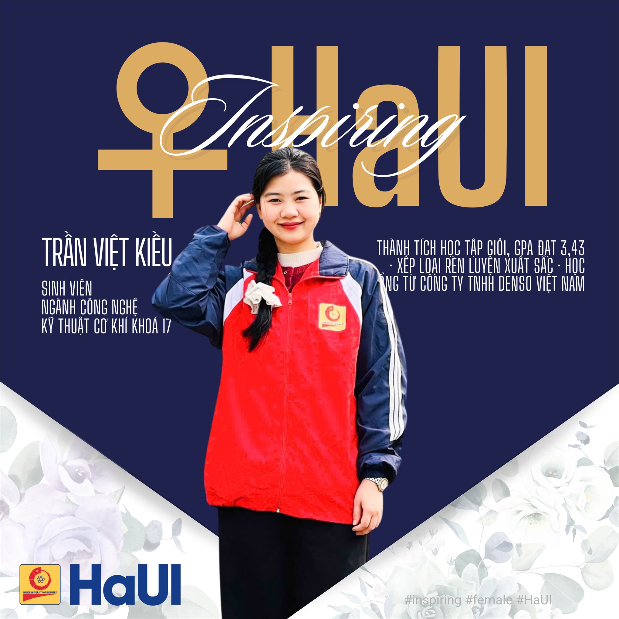 Nguồn cảm hứng từ “phái đẹp” HaUI