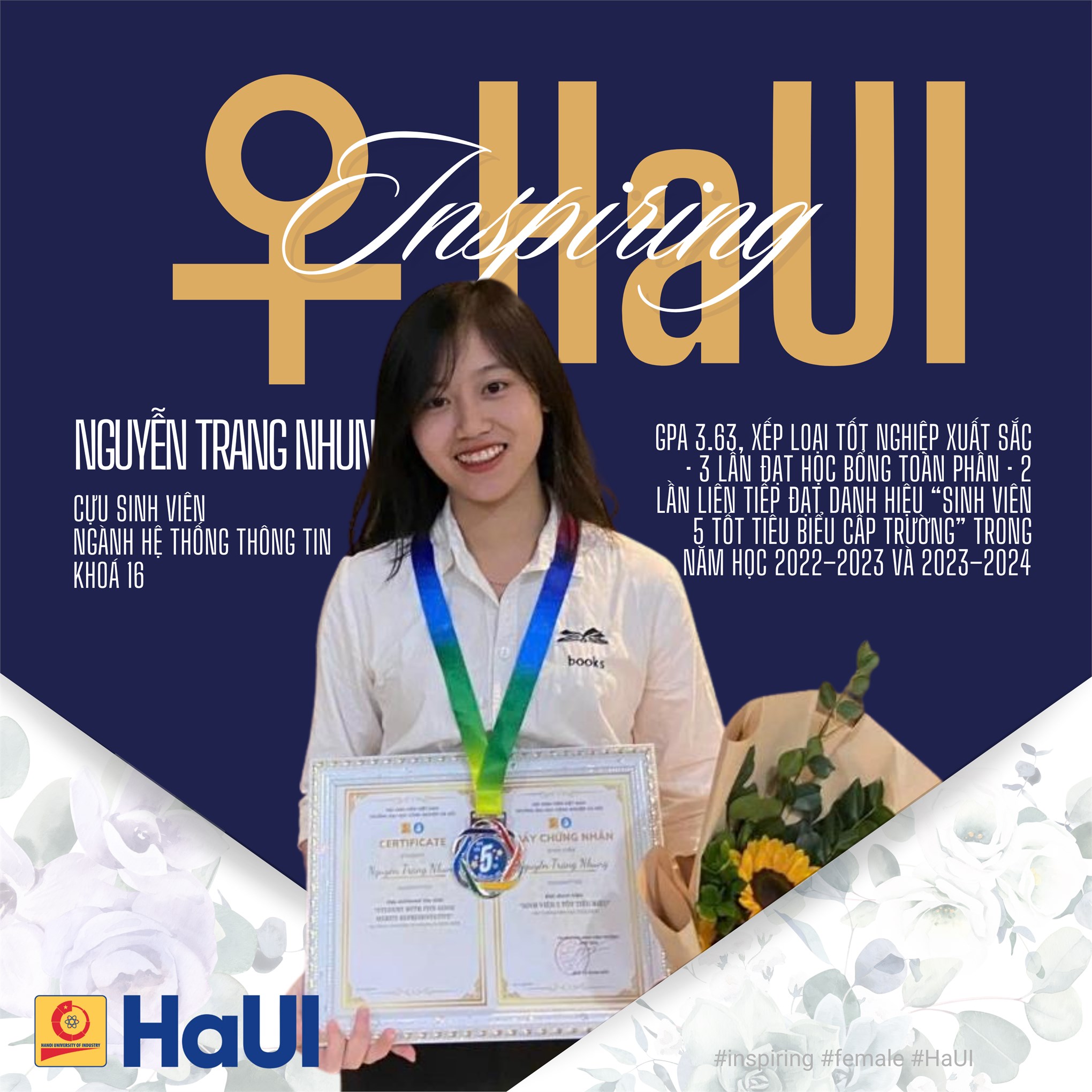 Nguồn cảm hứng từ “phái đẹp” HaUI