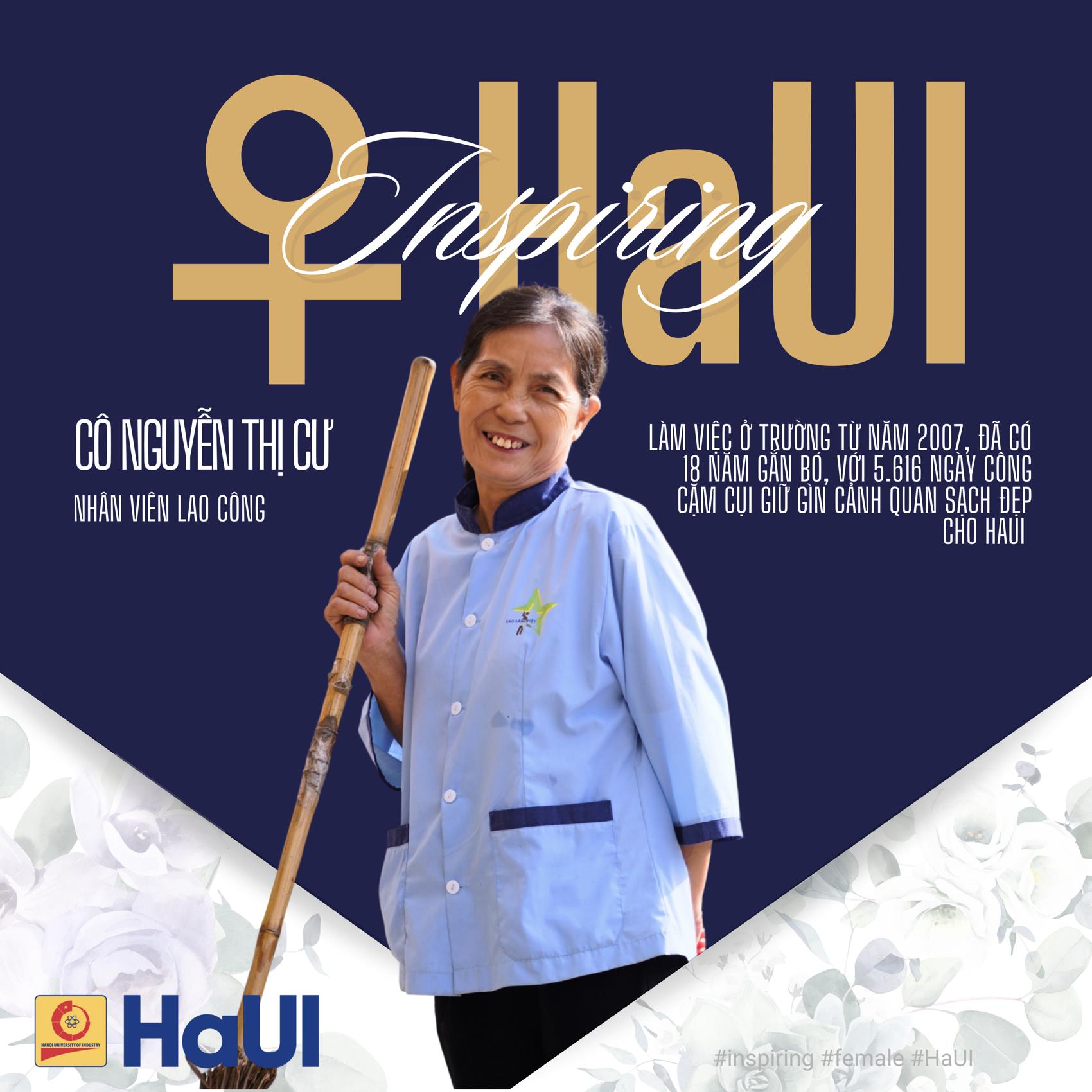 Nguồn cảm hứng từ “phái đẹp” HaUI