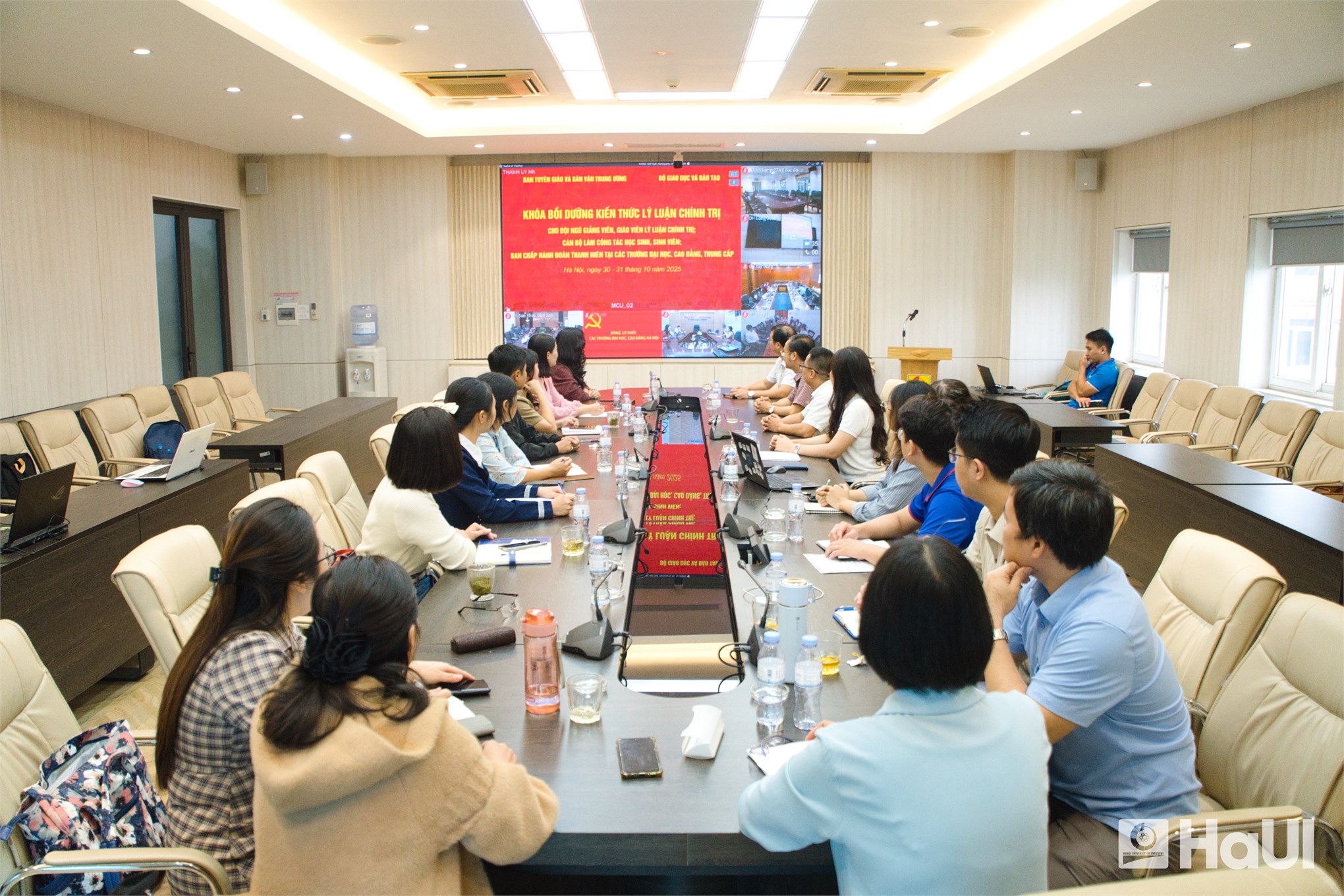 HaUI tham gia khóa bồi dưỡng lý luận chính trị năm 2025