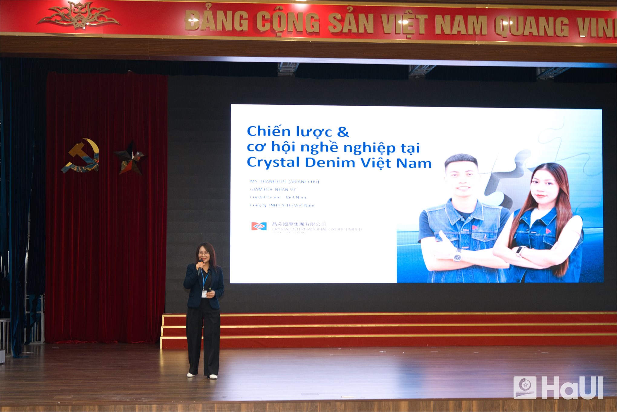 Sinh viên Khoa Công nghệ May và Thiết kế thời trang HaUI vững bước nghề nghiệp tương lai