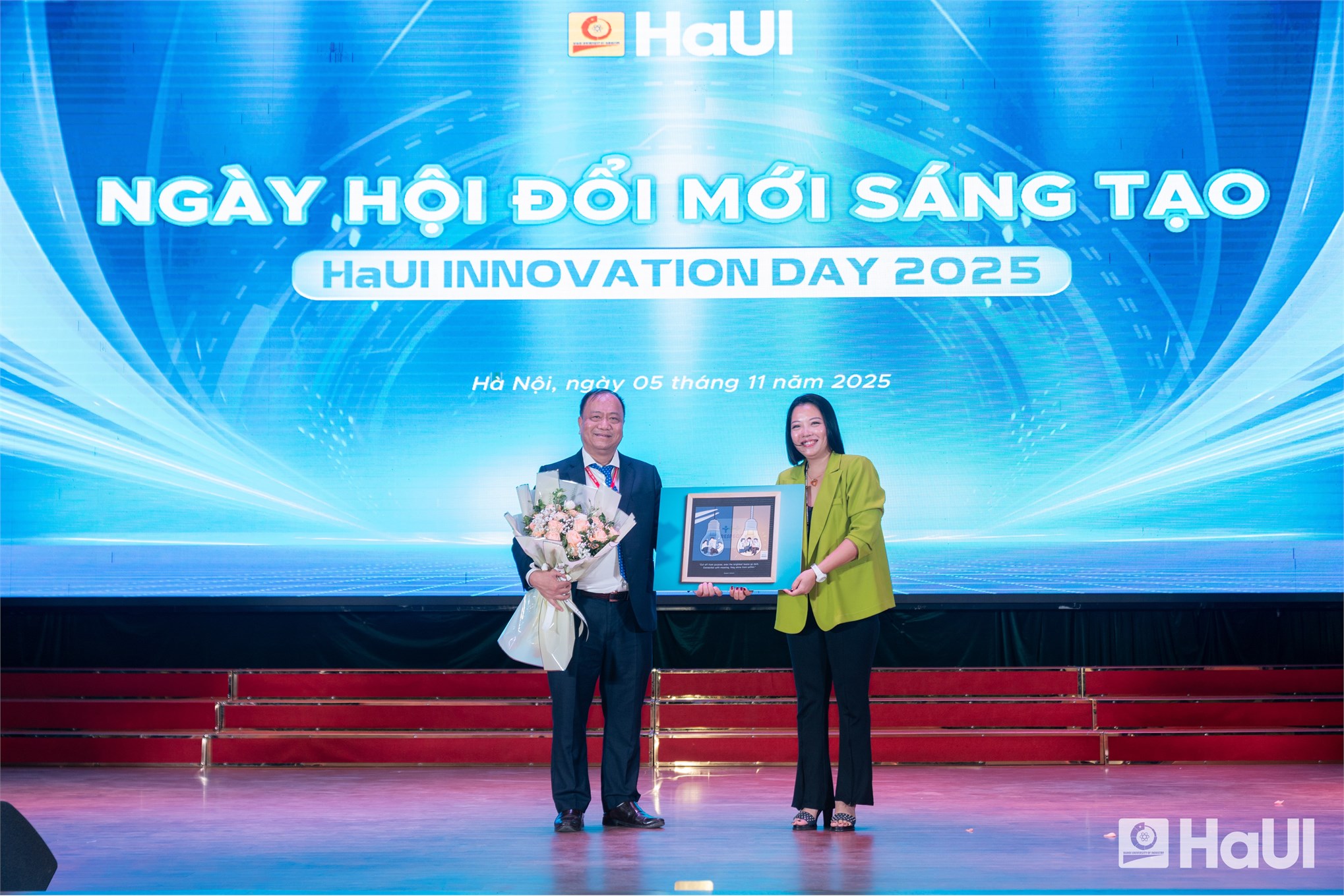Khởi nghiệp từ tri thức tại Ngày hội Đổi mới Sáng tạo - HaUI Innovation Day 2025