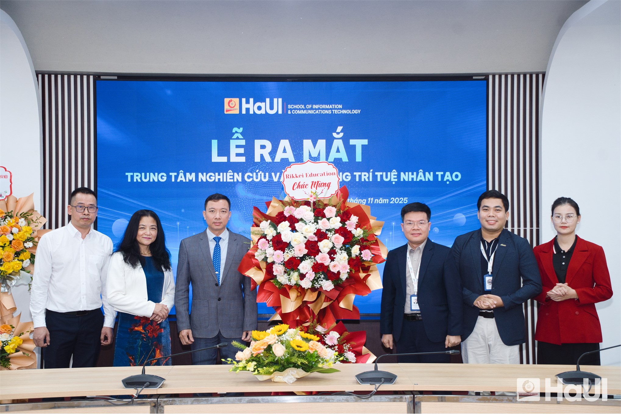 HaUI thành lập Trung tâm Nghiên cứu và Ứng dụng Trí tuệ nhân tạo (AI)