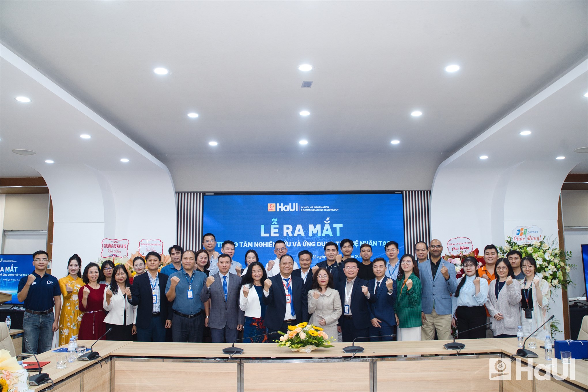 HaUI thành lập Trung tâm Nghiên cứu và Ứng dụng Trí tuệ nhân tạo (AI)