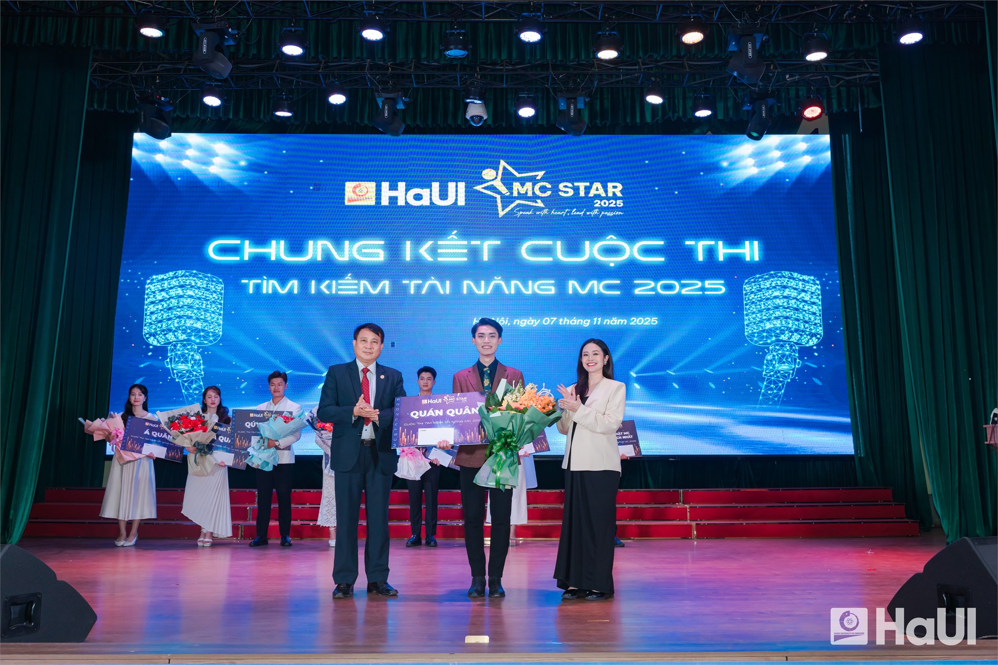 HaUI MC Star 2025: Tiếng nói Gen Z bản lĩnh, sẵn sàng vươn ra biển lớn