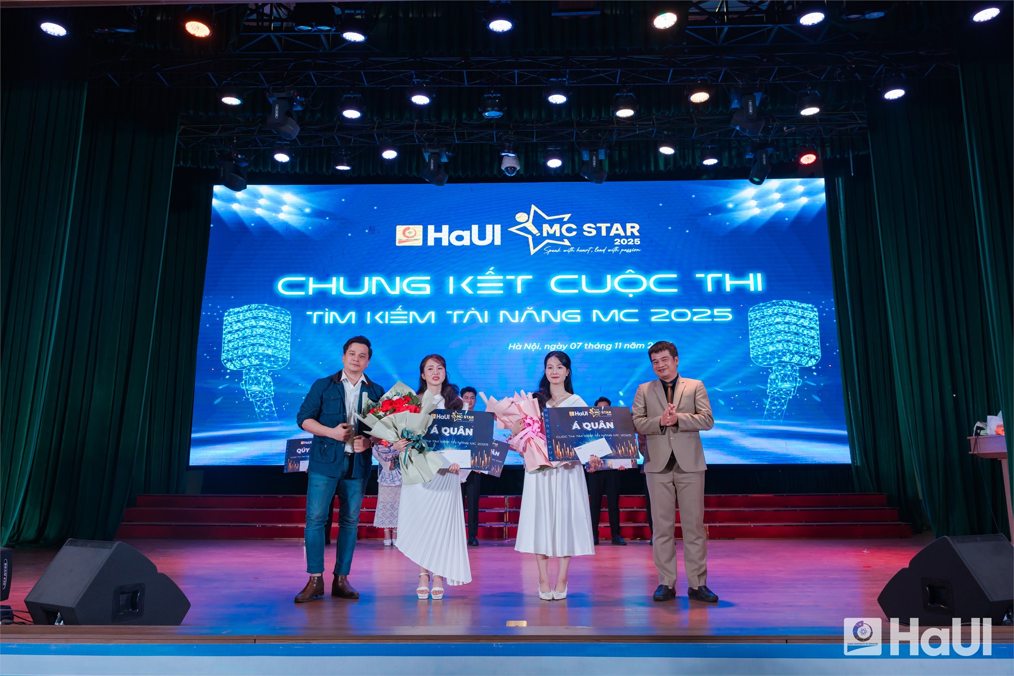 HaUI MC Star 2025: Tiếng nói Gen Z bản lĩnh, sẵn sàng vươn ra biển lớn