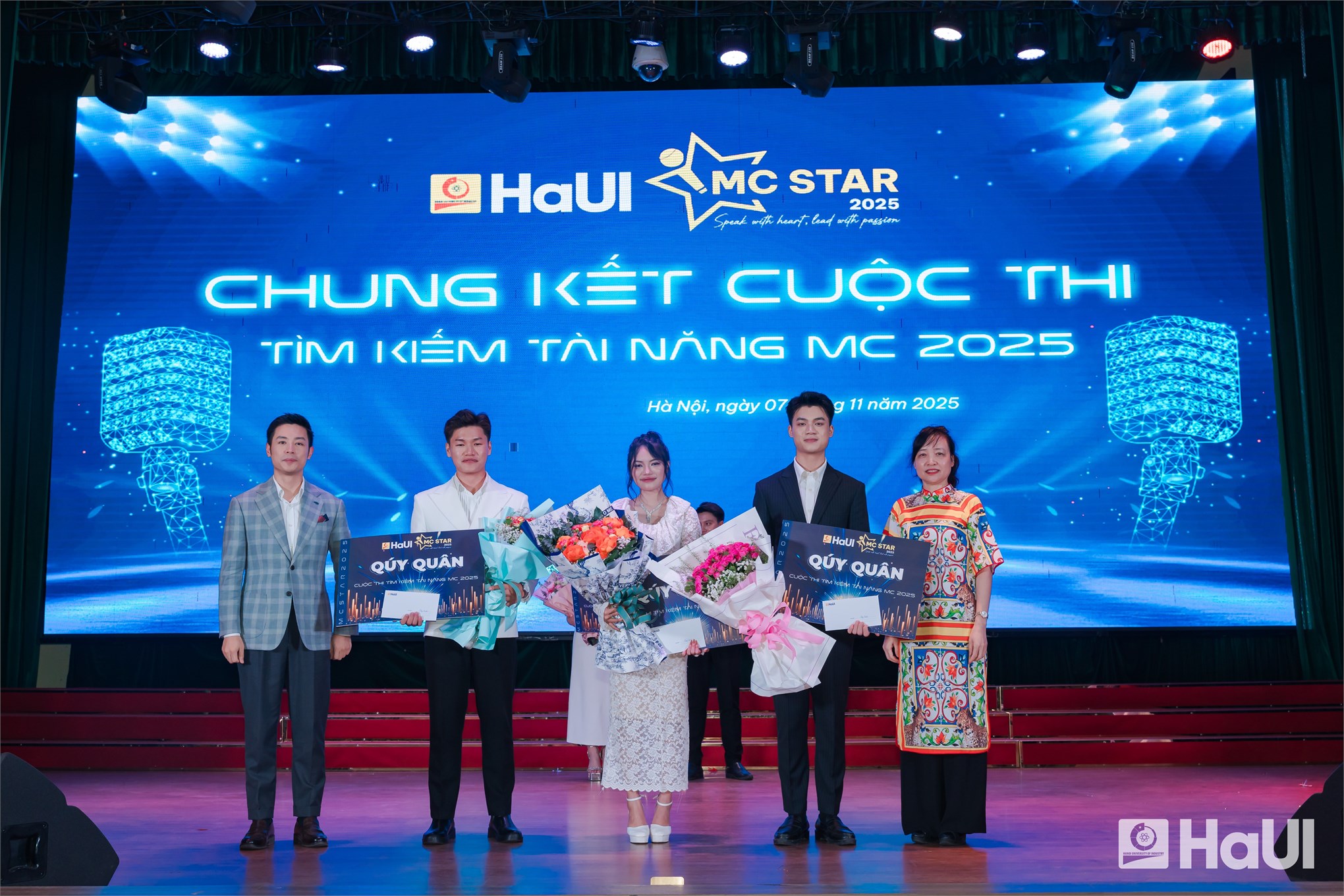 HaUI MC Star 2025: Tiếng nói Gen Z bản lĩnh, sẵn sàng vươn ra biển lớn