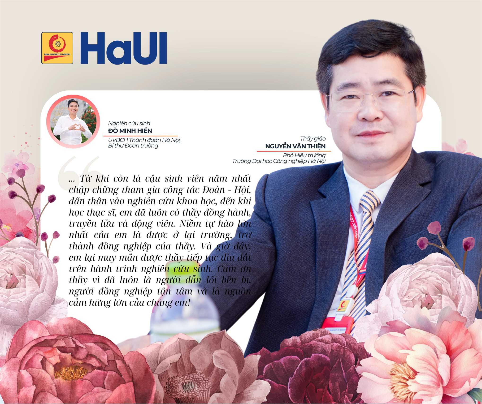 Mùa tri ân đầy cảm xúc tại HaUI