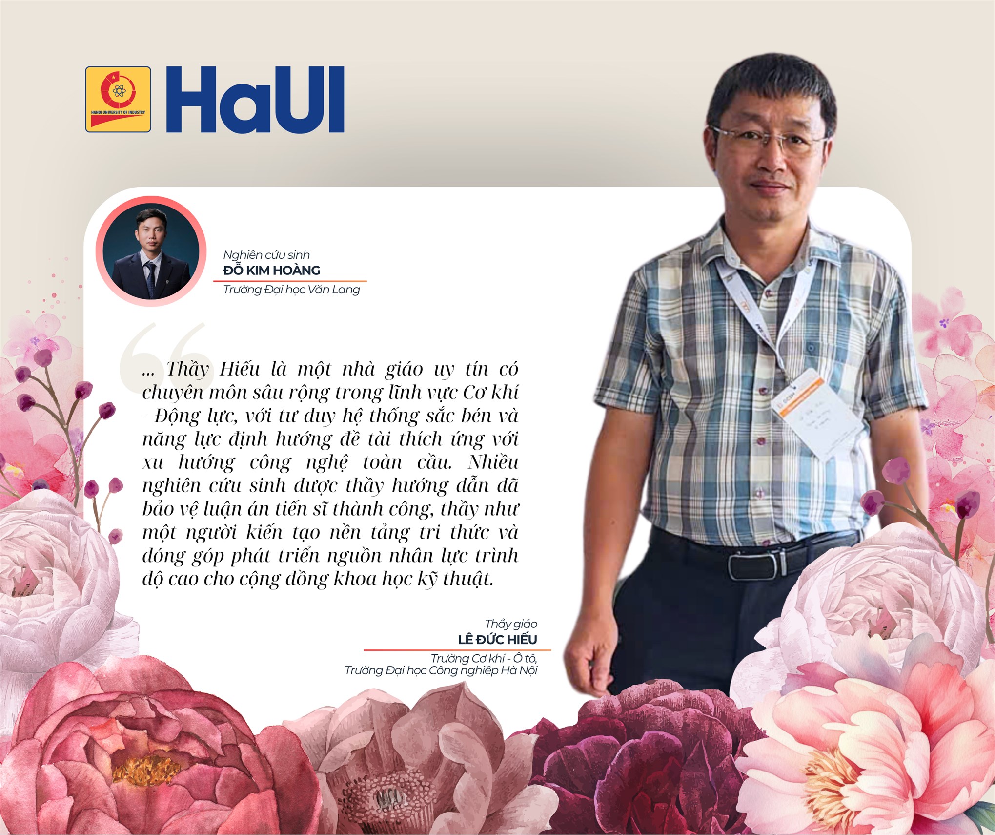 Mùa tri ân đầy cảm xúc tại HaUI