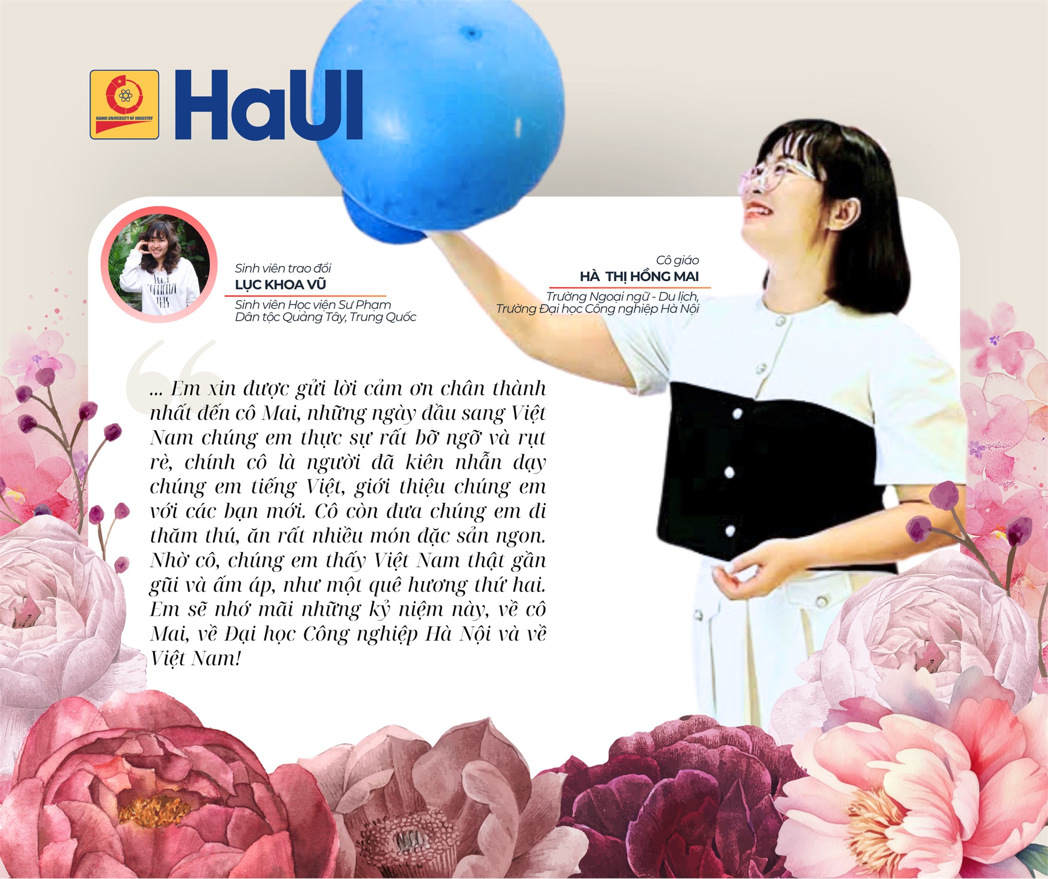 Mùa tri ân đầy cảm xúc tại HaUI