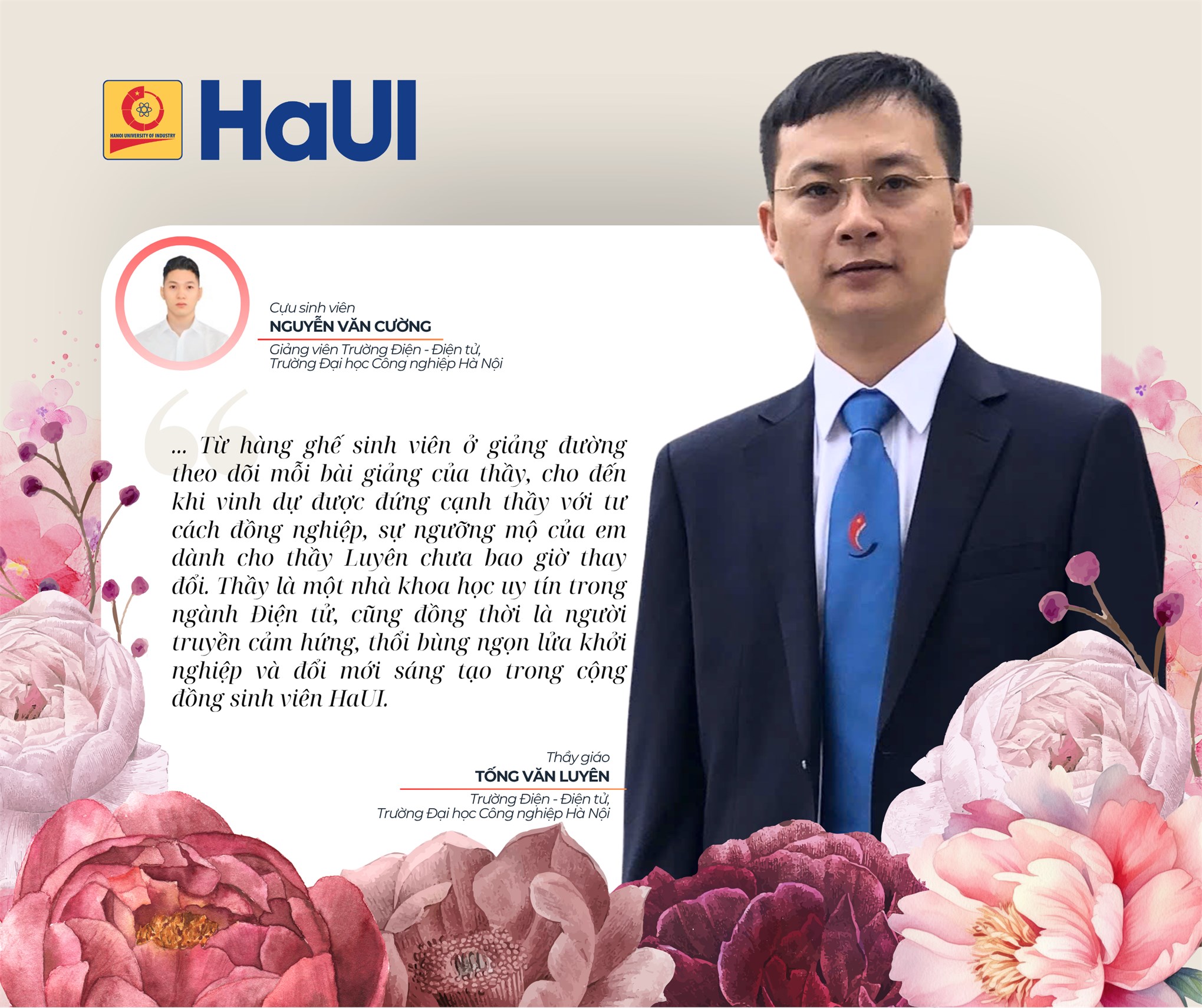 Mùa tri ân đầy cảm xúc tại HaUI