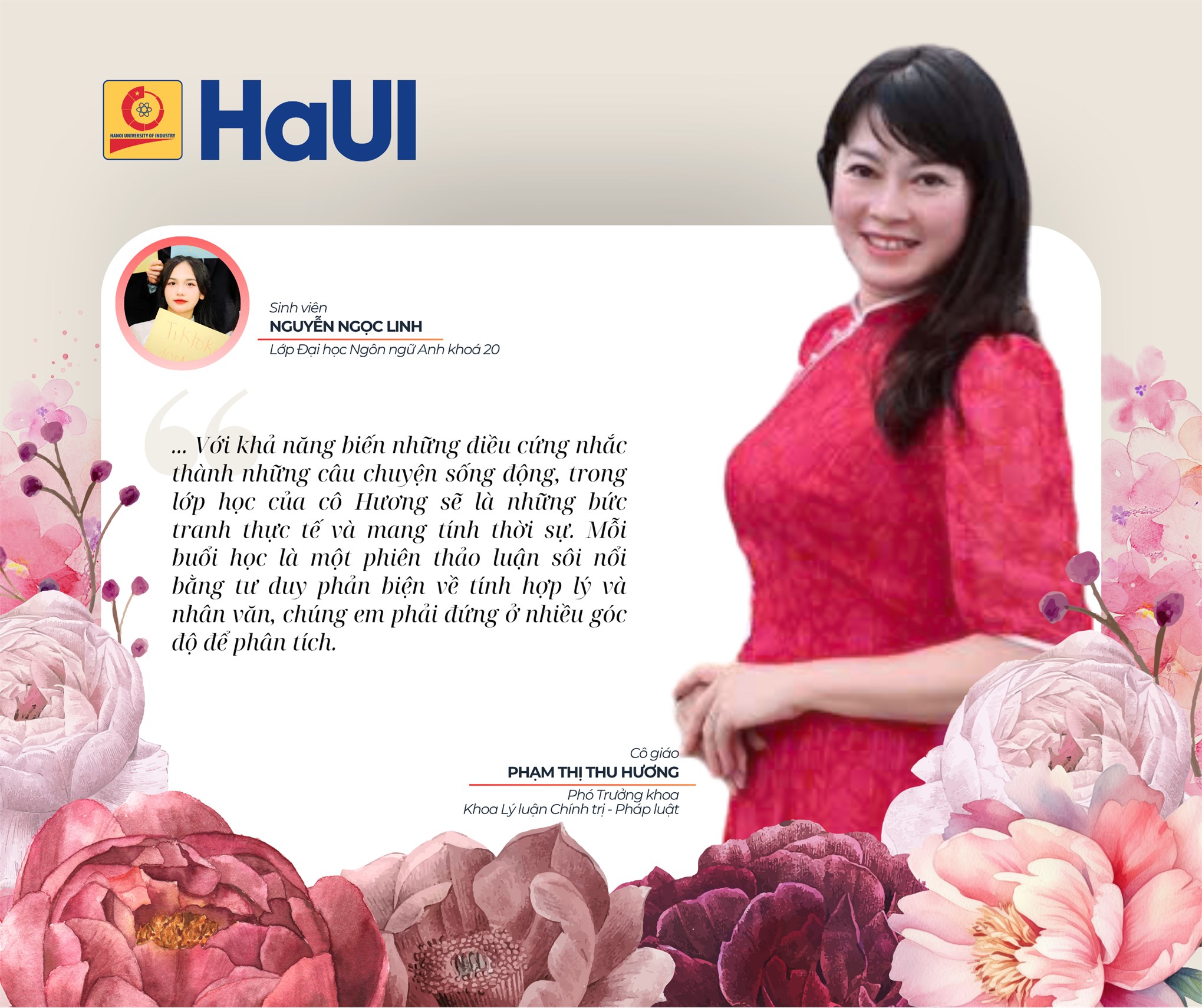 Mùa tri ân đầy cảm xúc tại HaUI