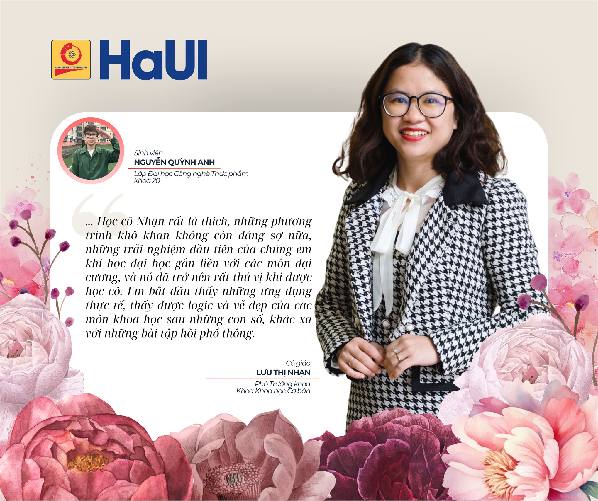 Mùa tri ân đầy cảm xúc tại HaUI