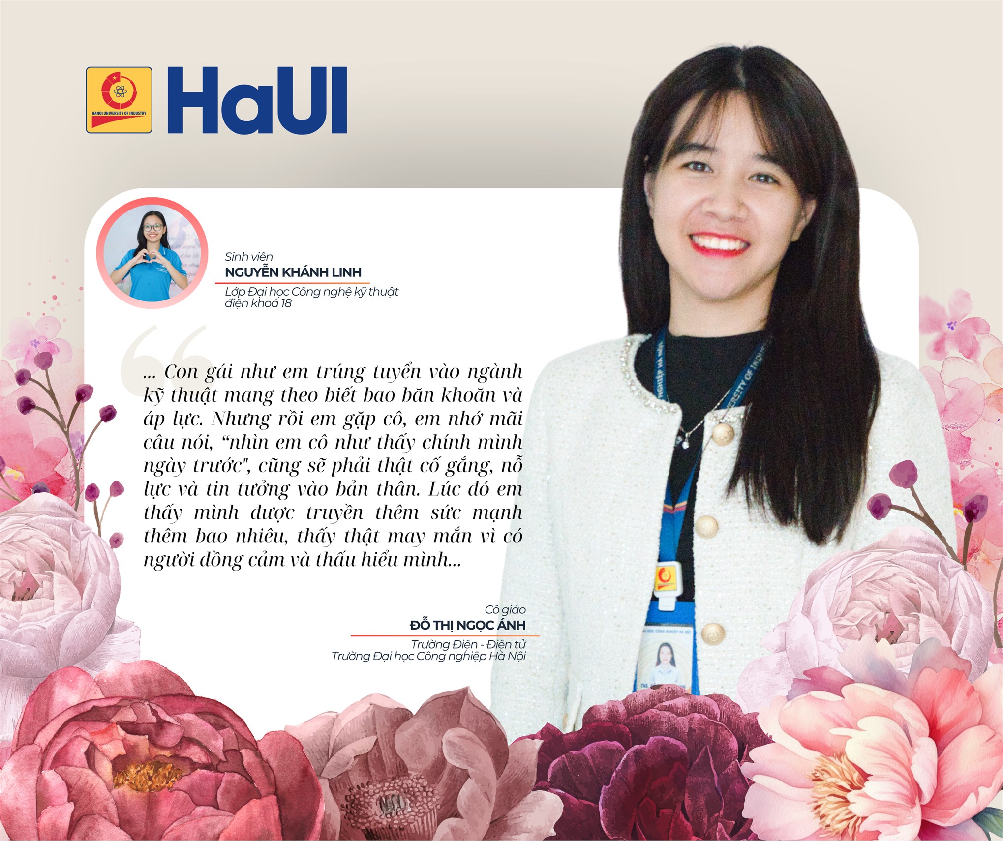 Mùa tri ân đầy cảm xúc tại HaUI