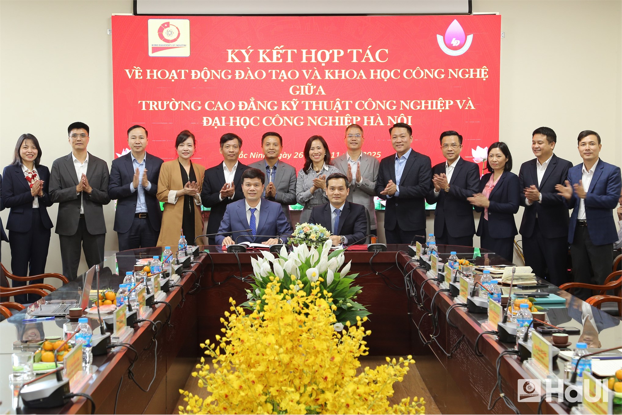 Đại học Công nghiệp Hà Nội và Trường Cao đẳng Kỹ thuật Công nghiệp hợp tác chiến lược phát triển đào tạo và khoa học công nghệ