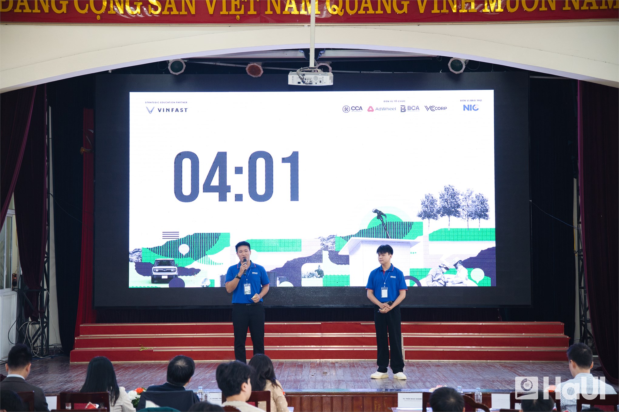 `Tiếng nói Xanh” của sinh viên HaUI hướng tới hành trình Việt Nam xanh