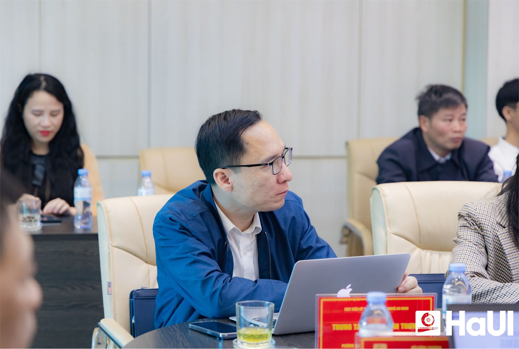 Học viện Kỹ thuật và Công nghệ An ninh thăm và làm việc tại Đại học Công nghiệp Hà Nội