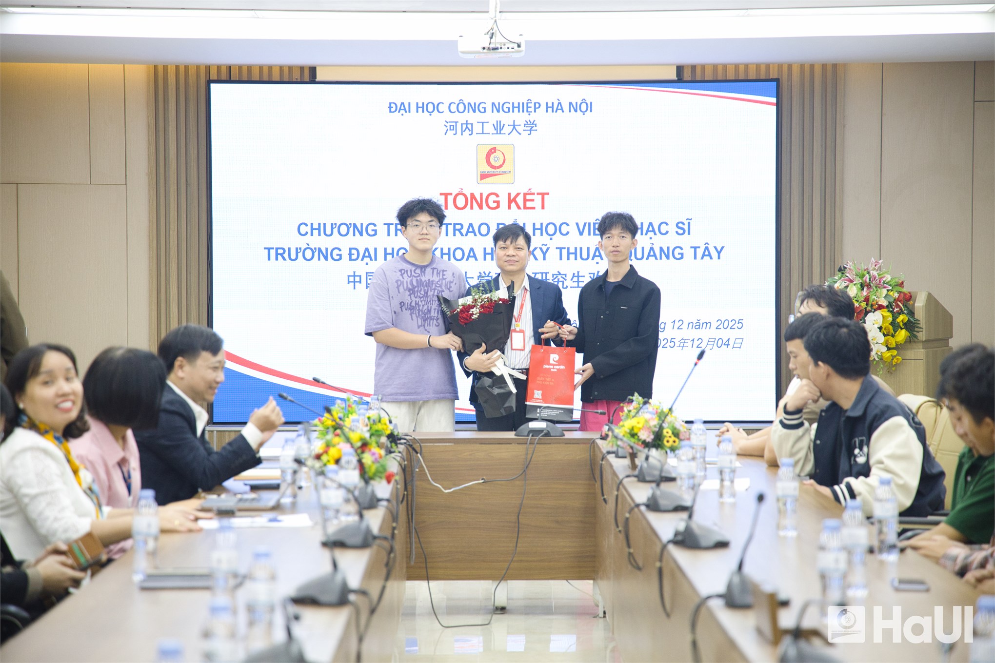 Dấu ấn 3 tháng đầy ý nghĩa tại HaUI của học viên GXUST trên hành trình trở thành công dân toàn cầu