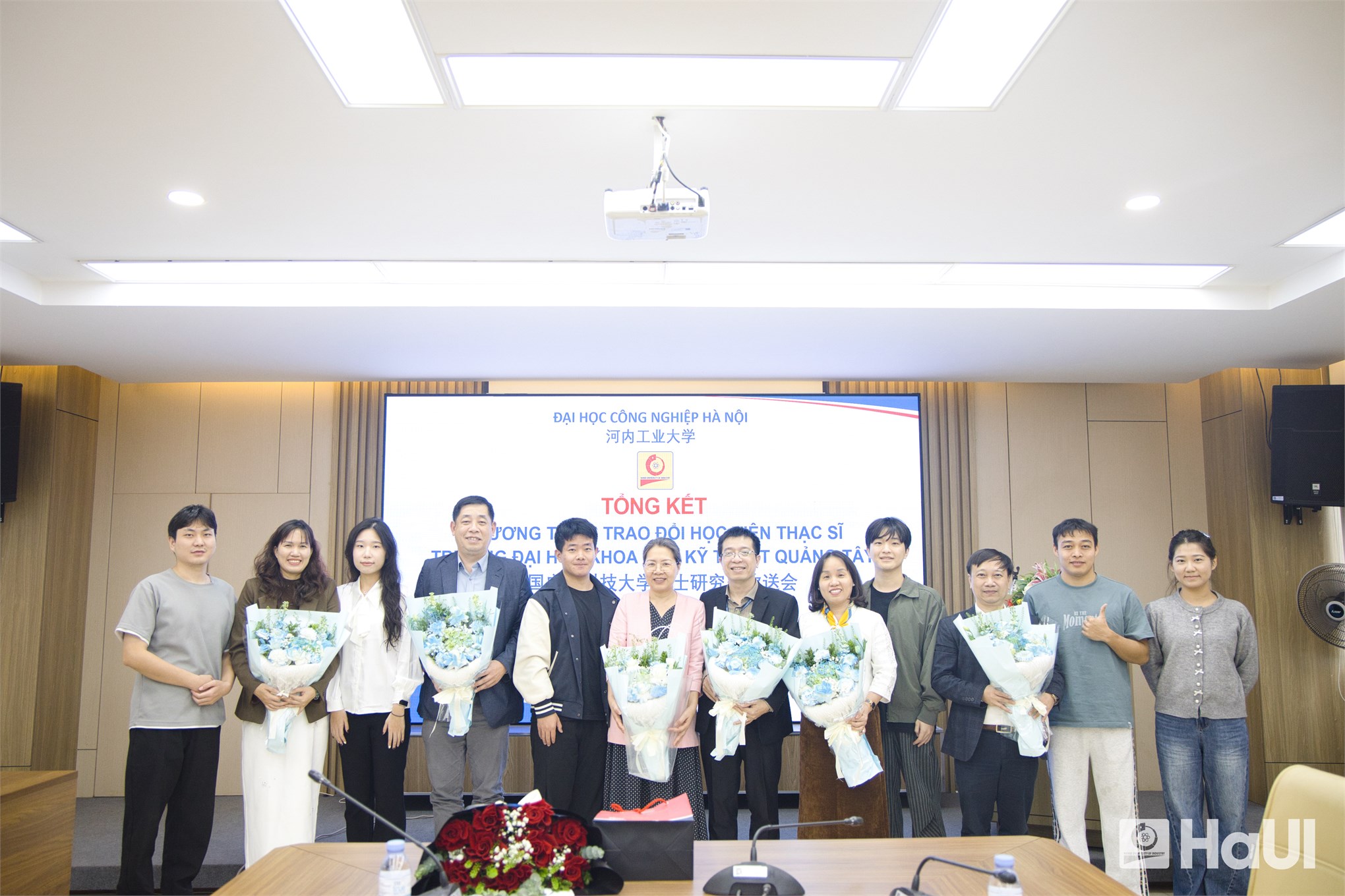 Dấu ấn 3 tháng đầy ý nghĩa tại HaUI của học viên GXUST trên hành trình trở thành công dân toàn cầu