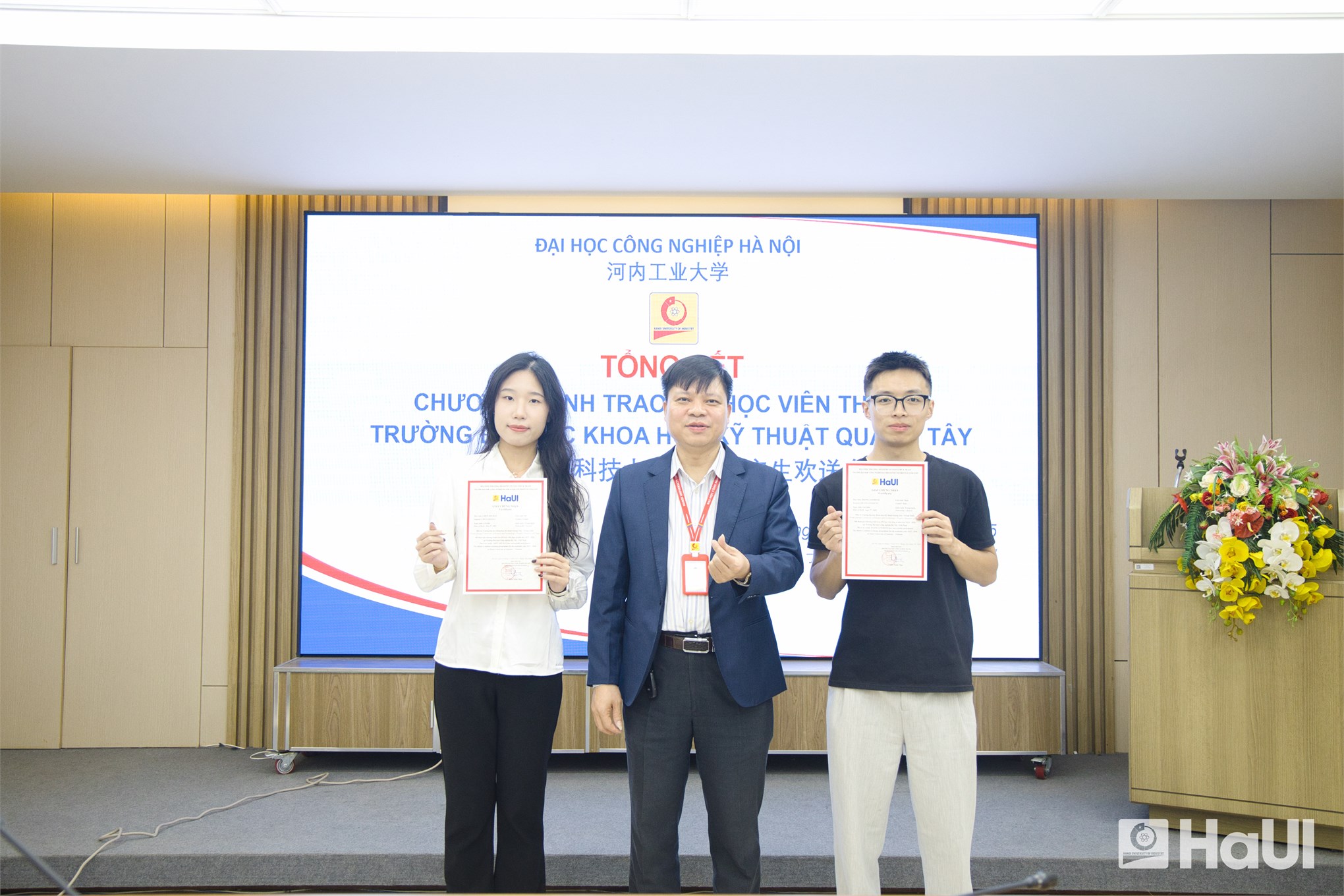 Dấu ấn 3 tháng đầy ý nghĩa tại HaUI của học viên GXUST trên hành trình trở thành công dân toàn cầu